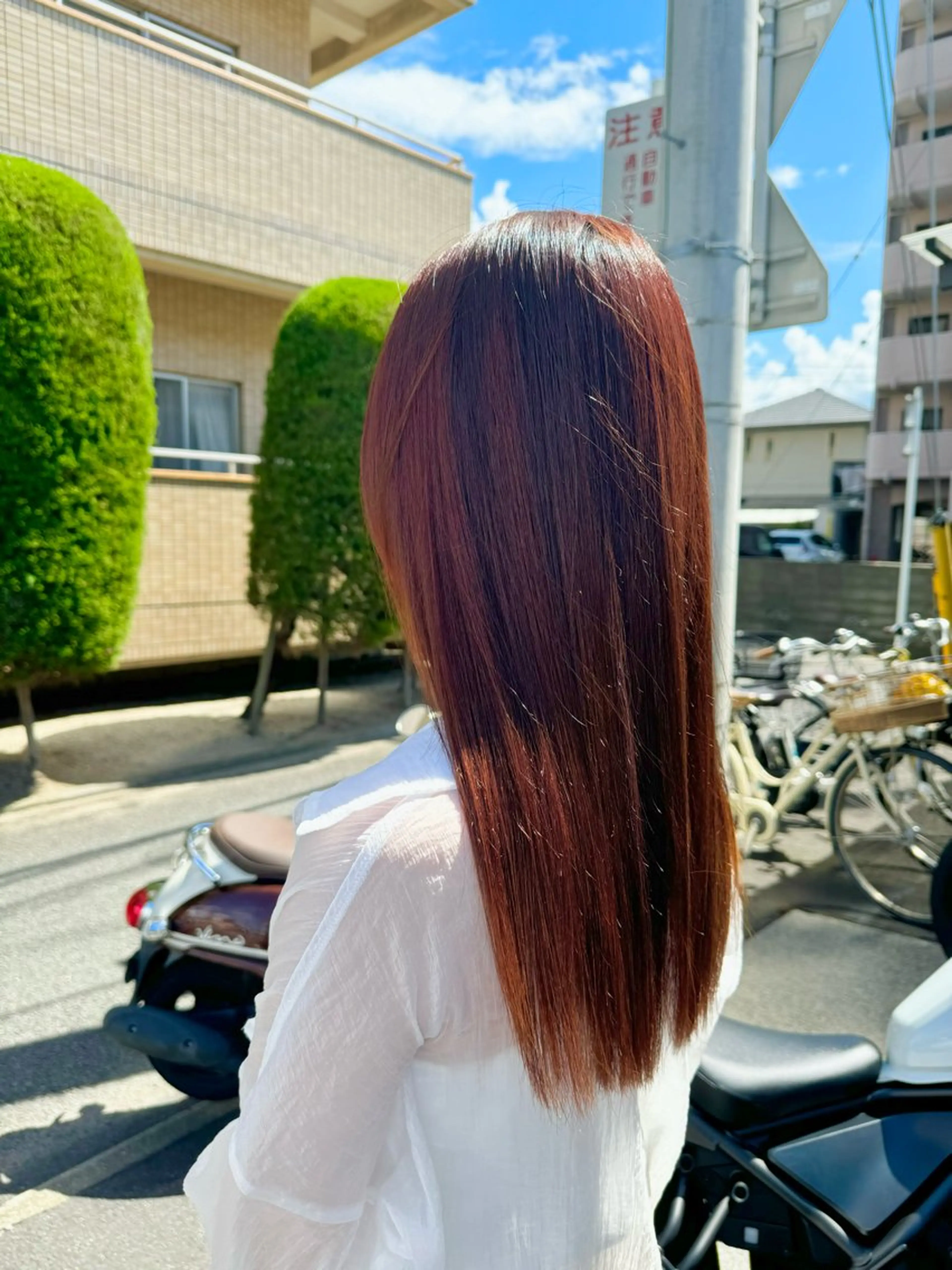 ロング カラー shuri (allier)のヘアスタイル