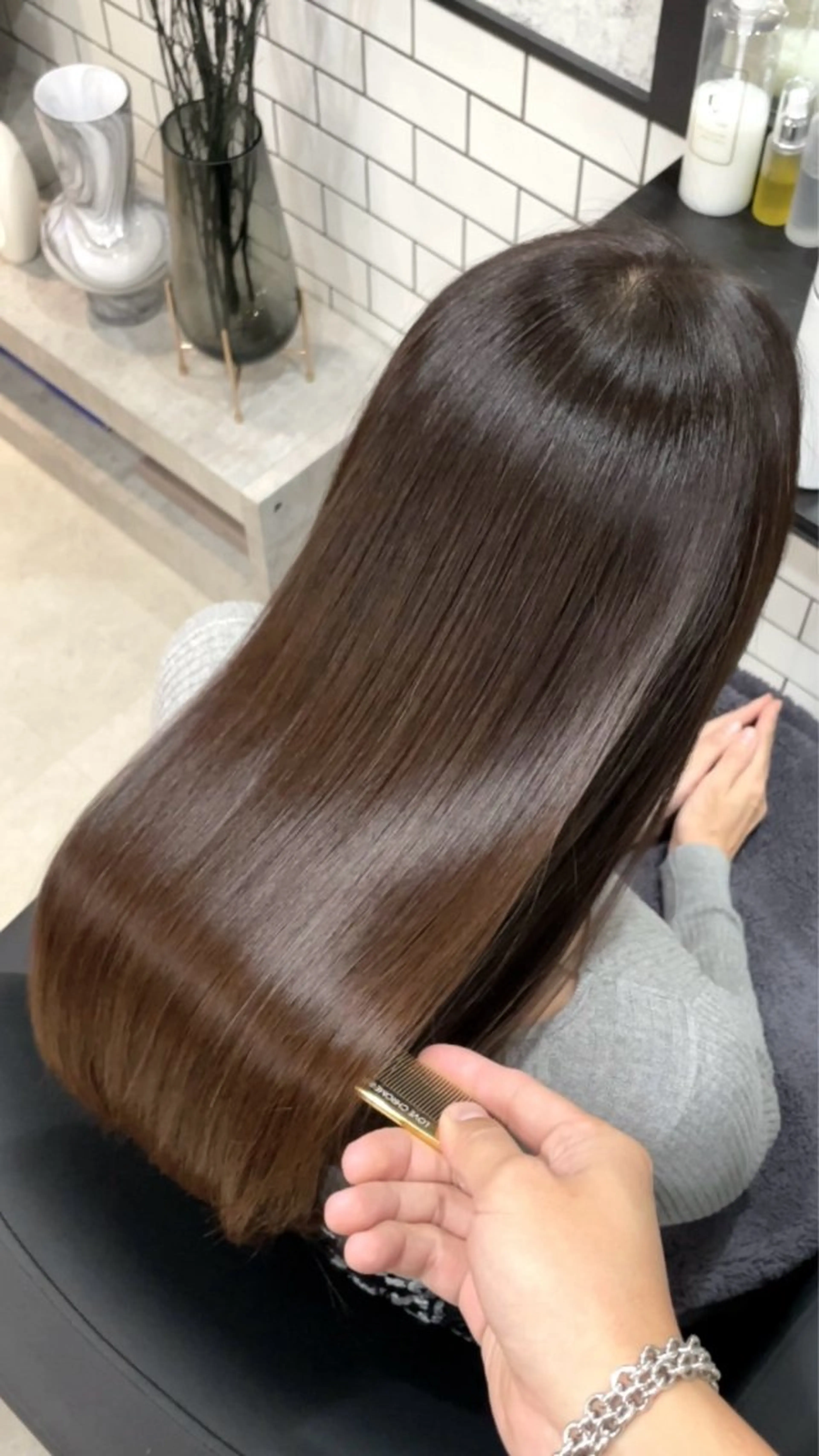 ロング ANDO hair&eye所属・美髪師JO/髪質改善 静かな半個室サロンのヘアスタイル