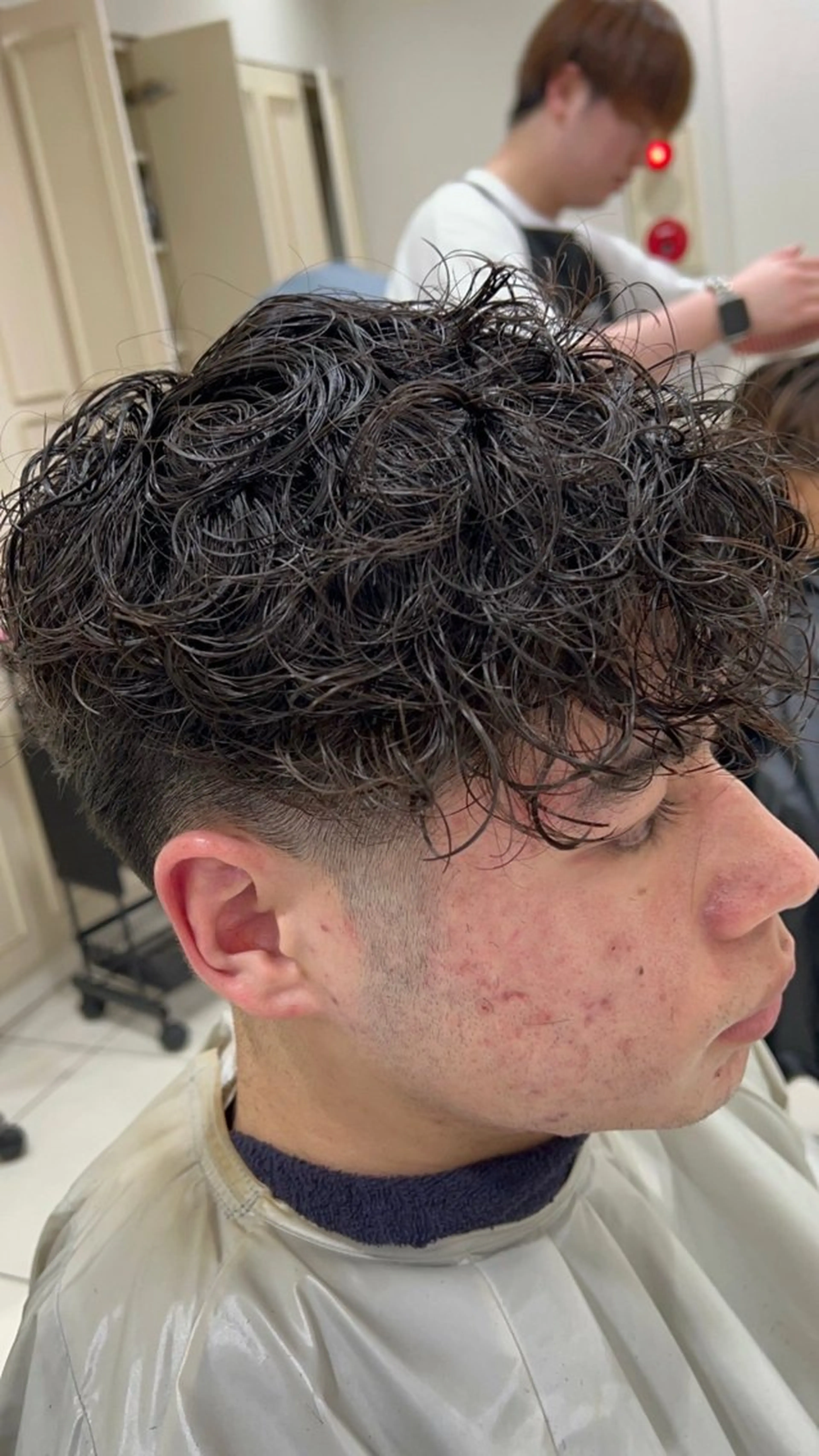 パーマ メンズ カット パーマ 齊藤輝/ メンズパーマ/大宮のヘアスタイル