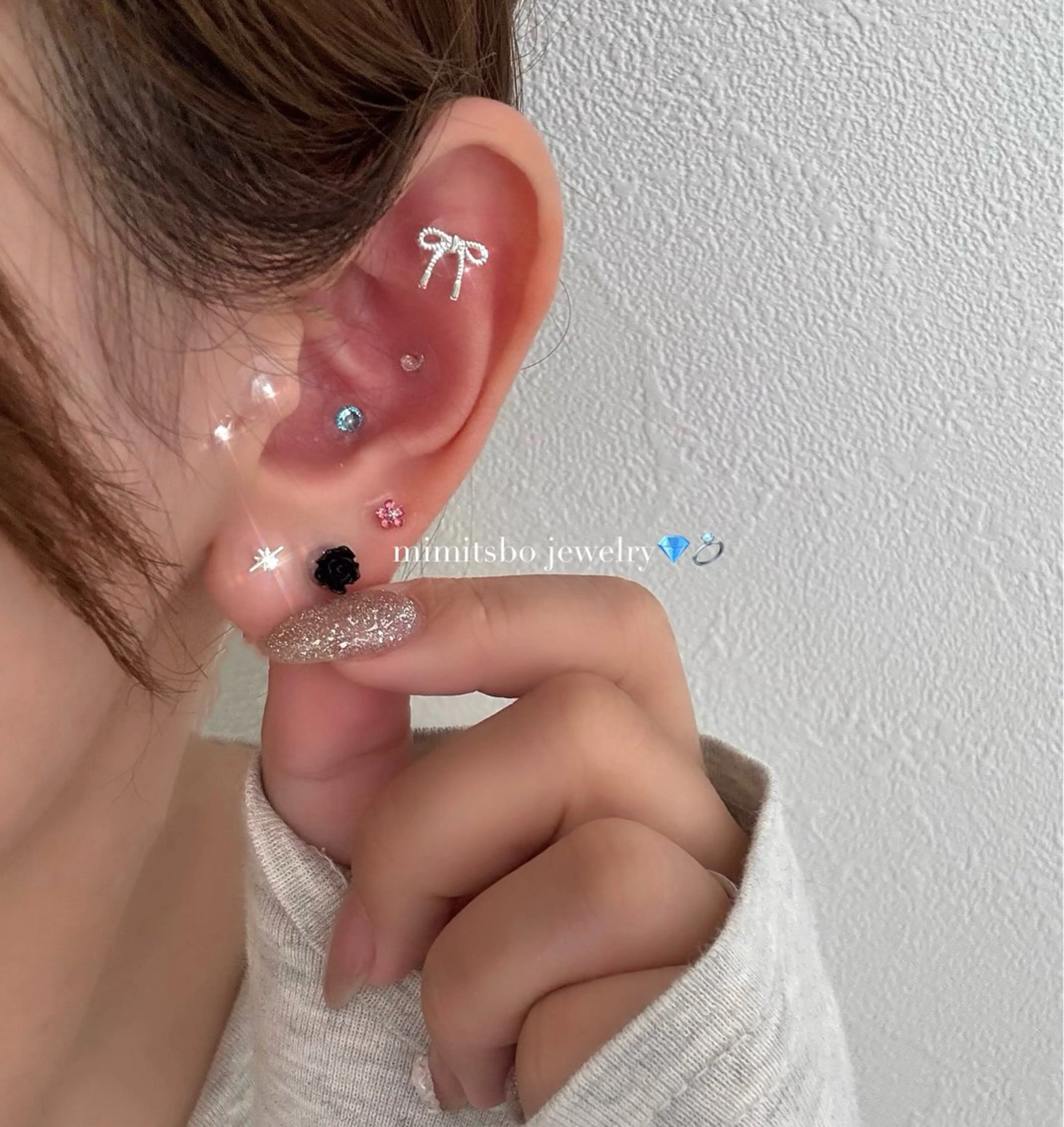 💎耳つぼジュエリー💎の写真