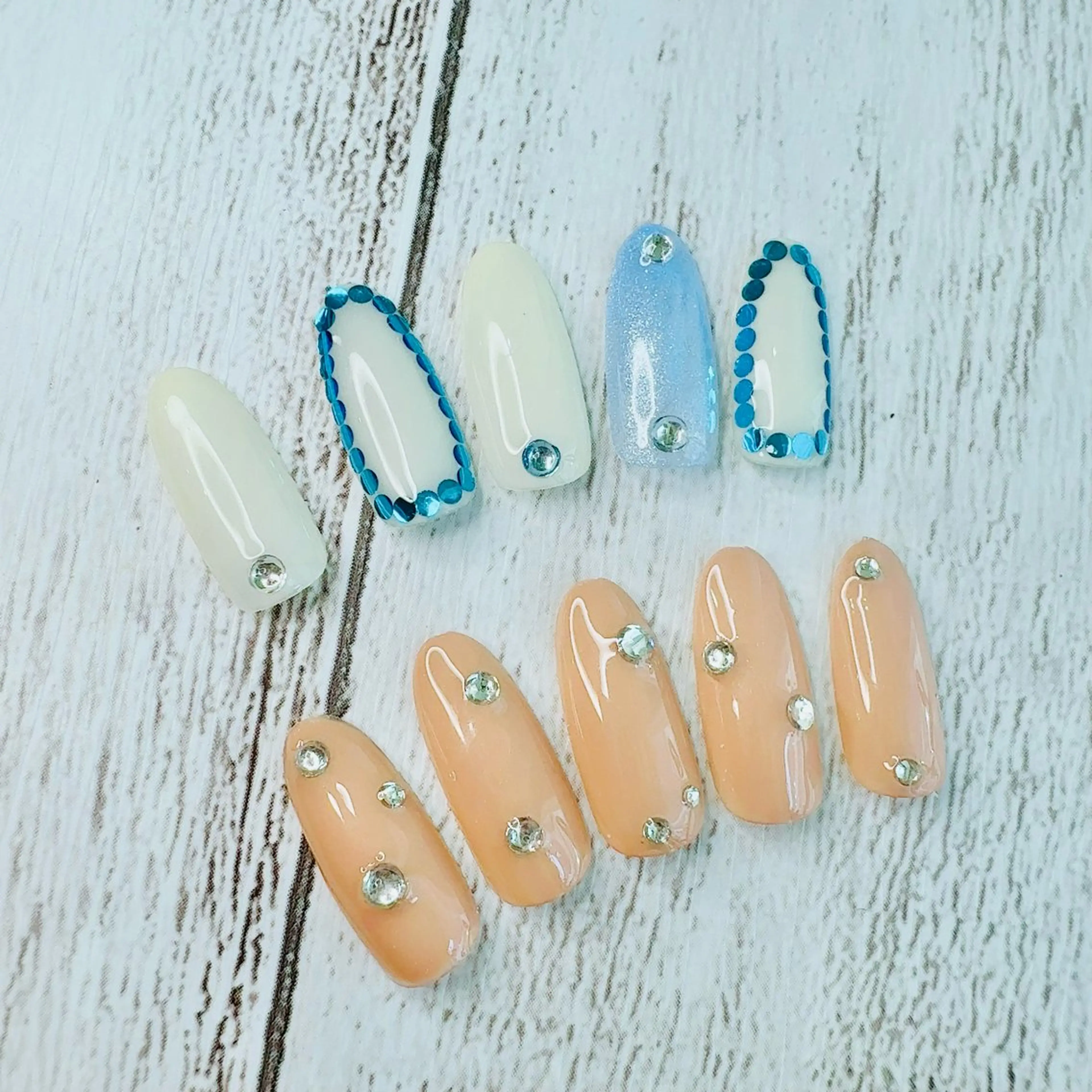 ネイル シエルズビューティー モデル募集のネイルデザイン