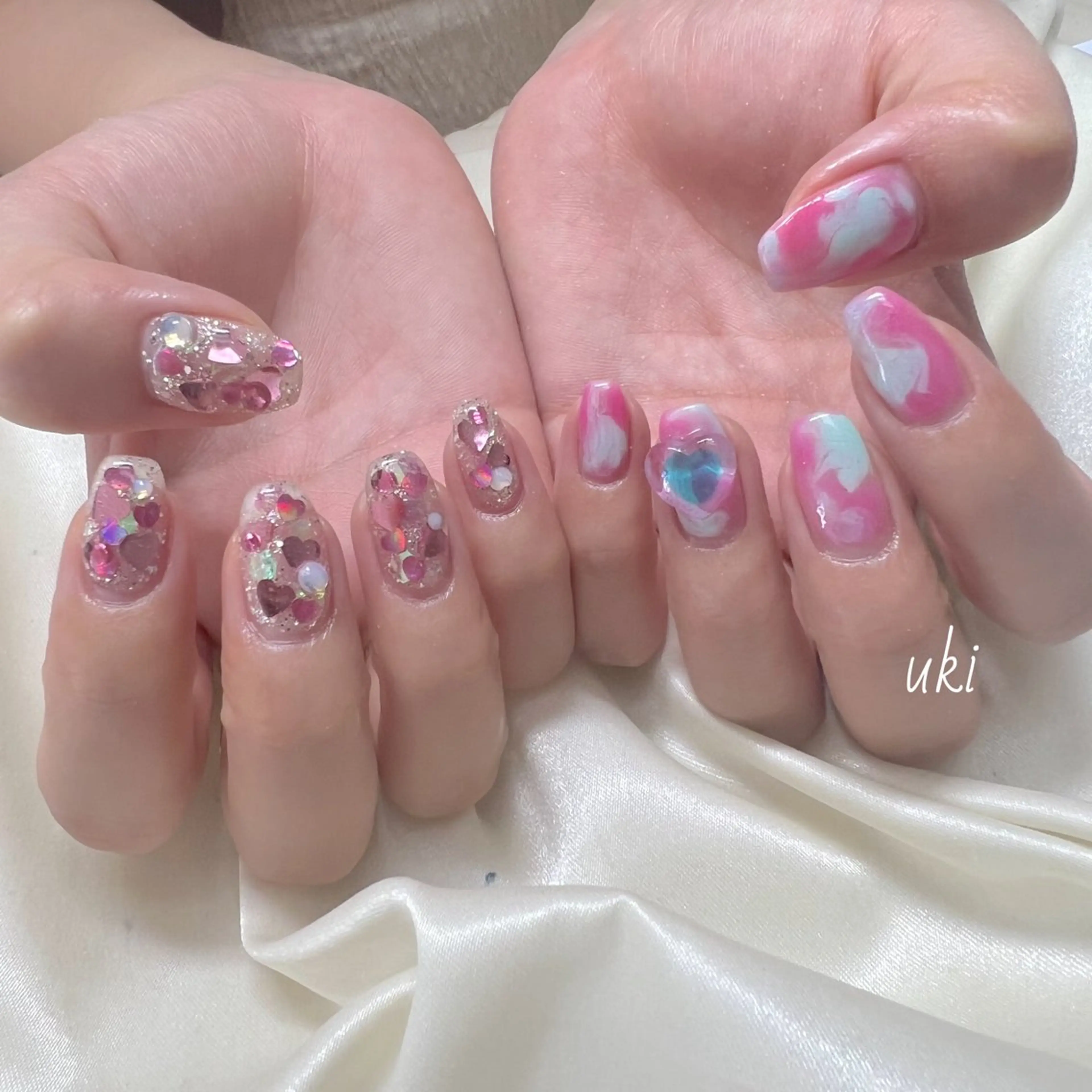 ネイル ハンドネイル Ameri nail /UKIのネイルデザイン