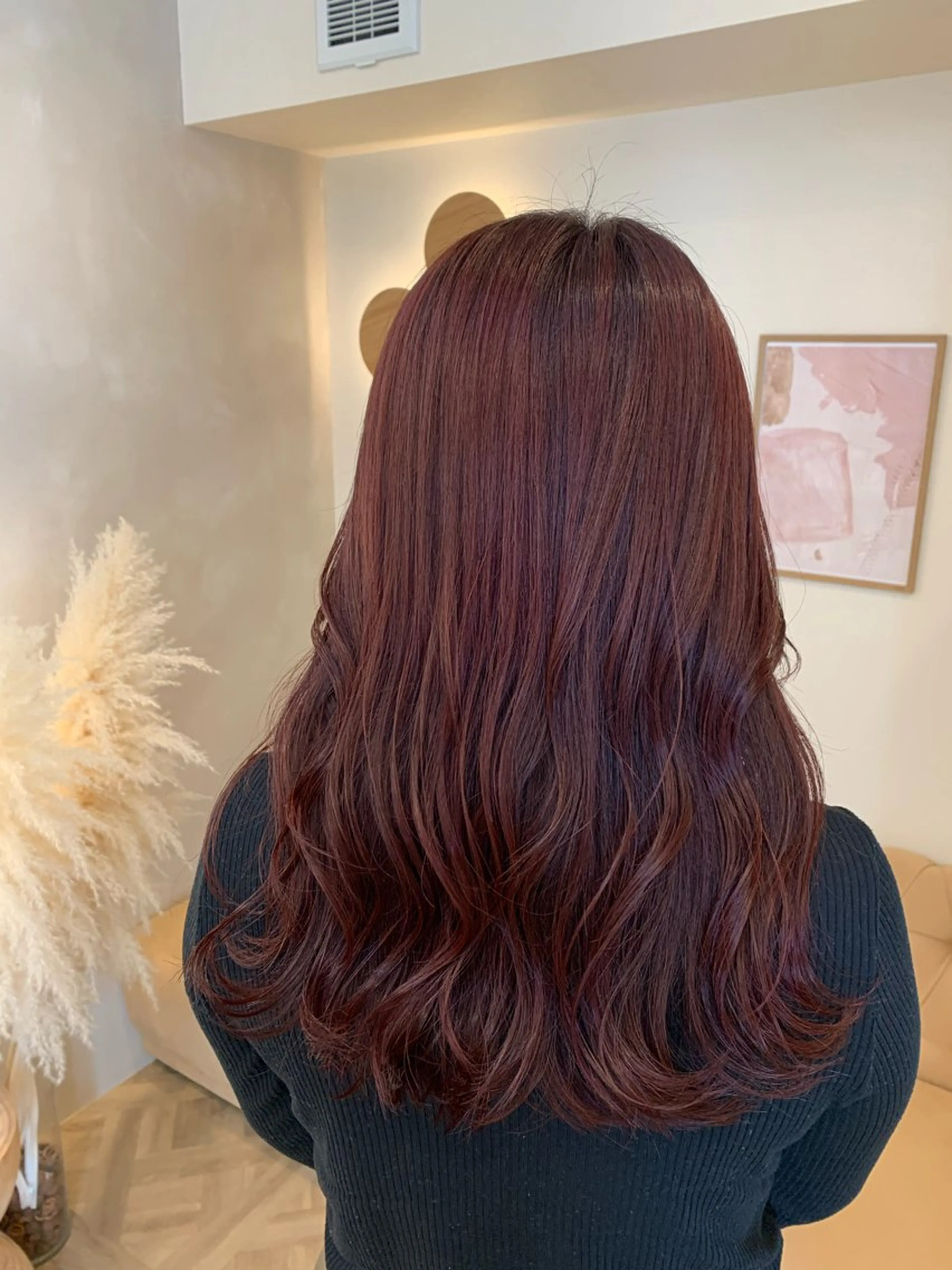 ロング カラー カット ヘアカラー トリートメント 矢場町/ダブルカラー /レイヤー/アリサのヘアスタイル