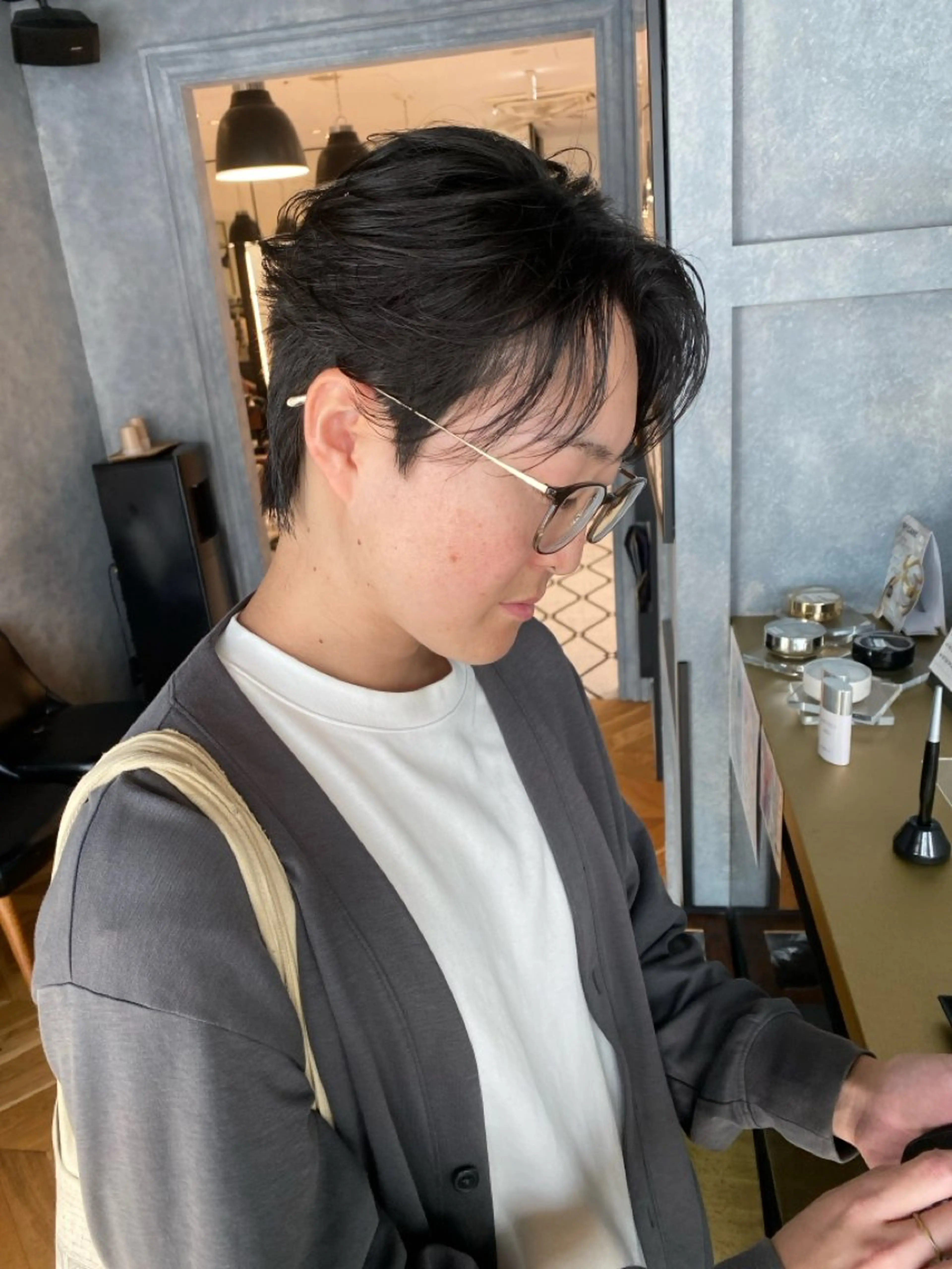 パーマ メンズ メンズパーマ ニュアンスパーマ カット パーマ 韓国ヘア/銀座/艶髪 /MINX/ウチダのヘアスタイル