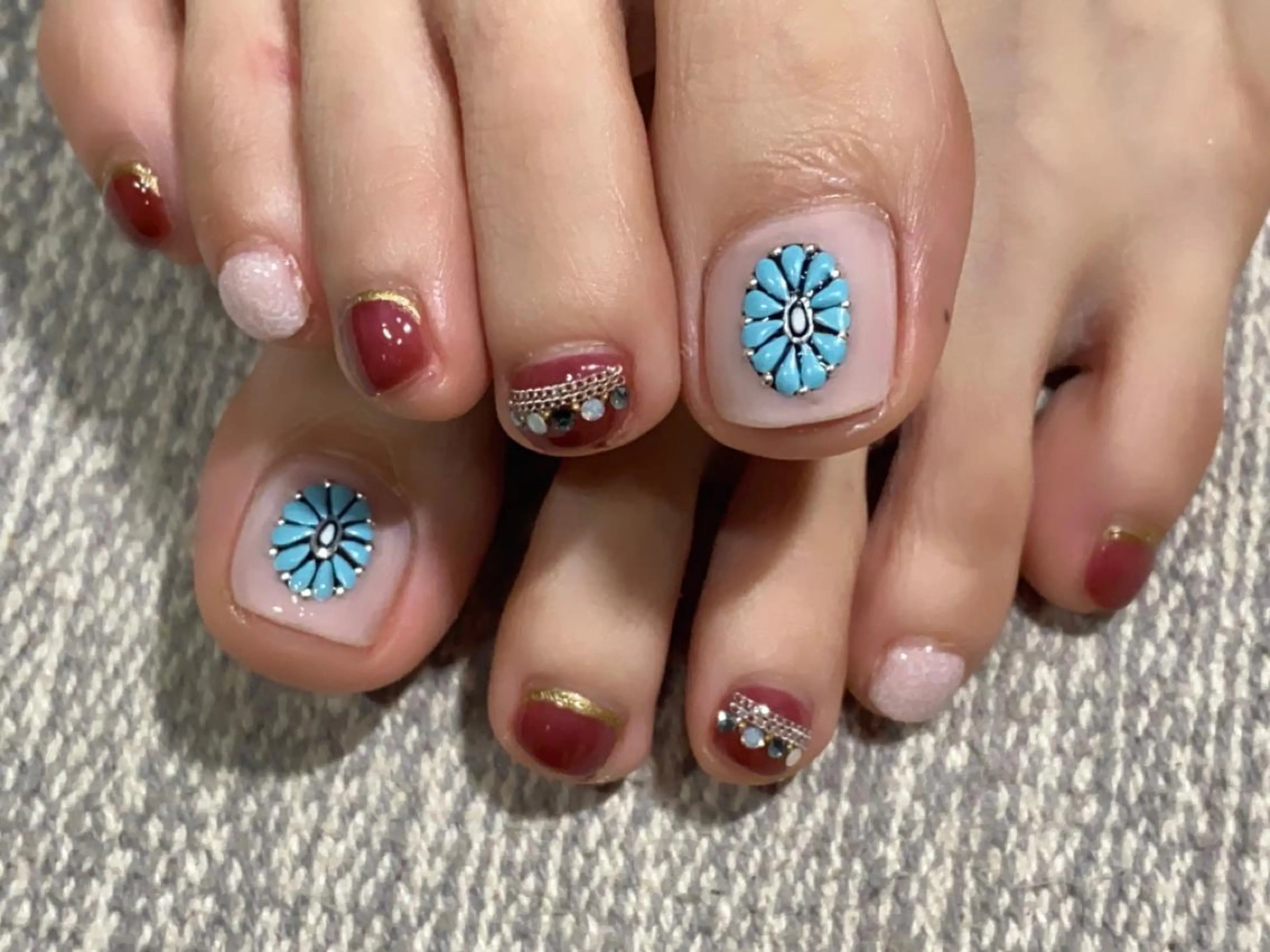 ネイル フットネイル atelier la vita所属・lavita. mimuraのネイルデザイン