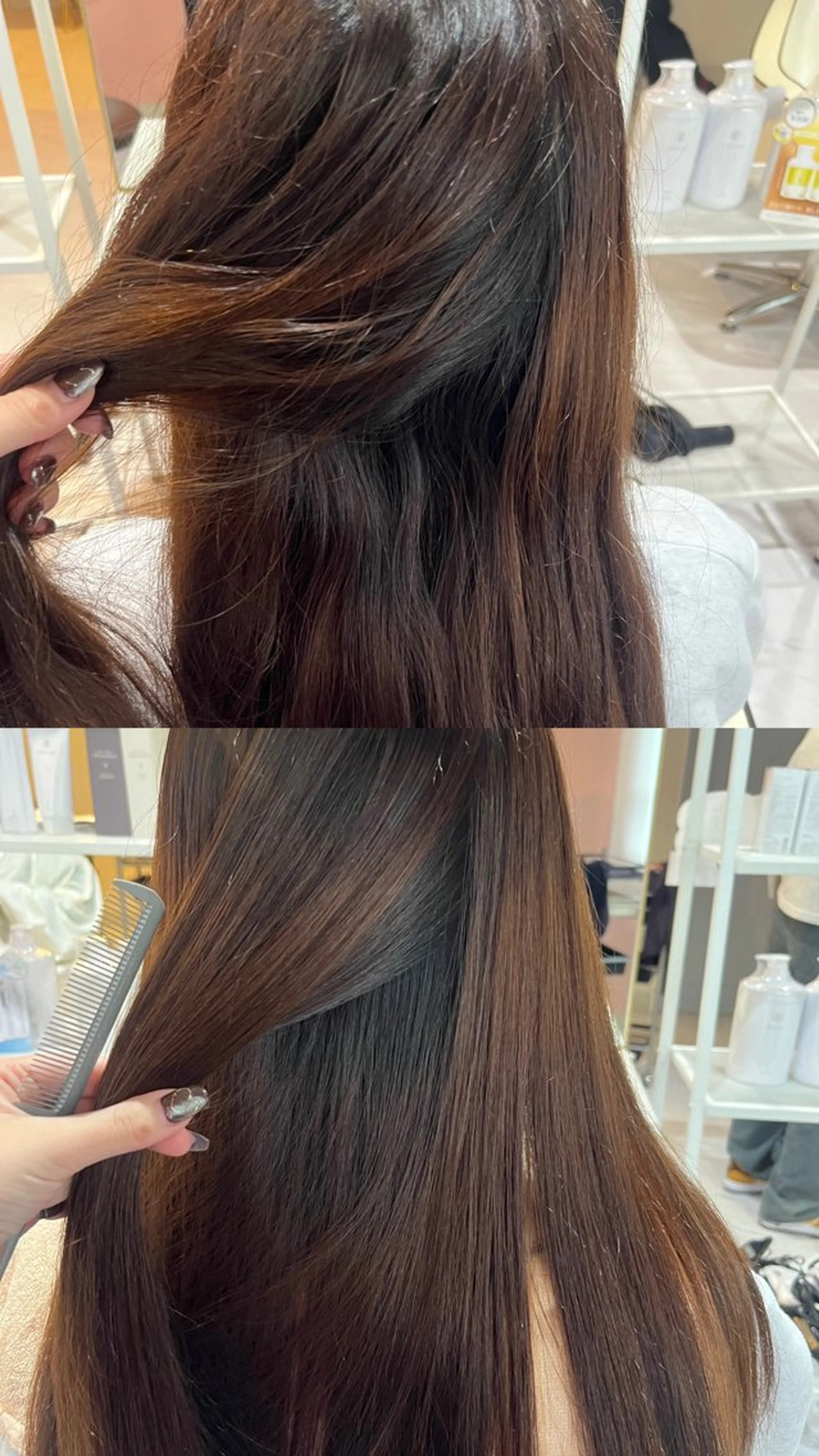 縮毛矯正+カット‪✂︎‬の写真