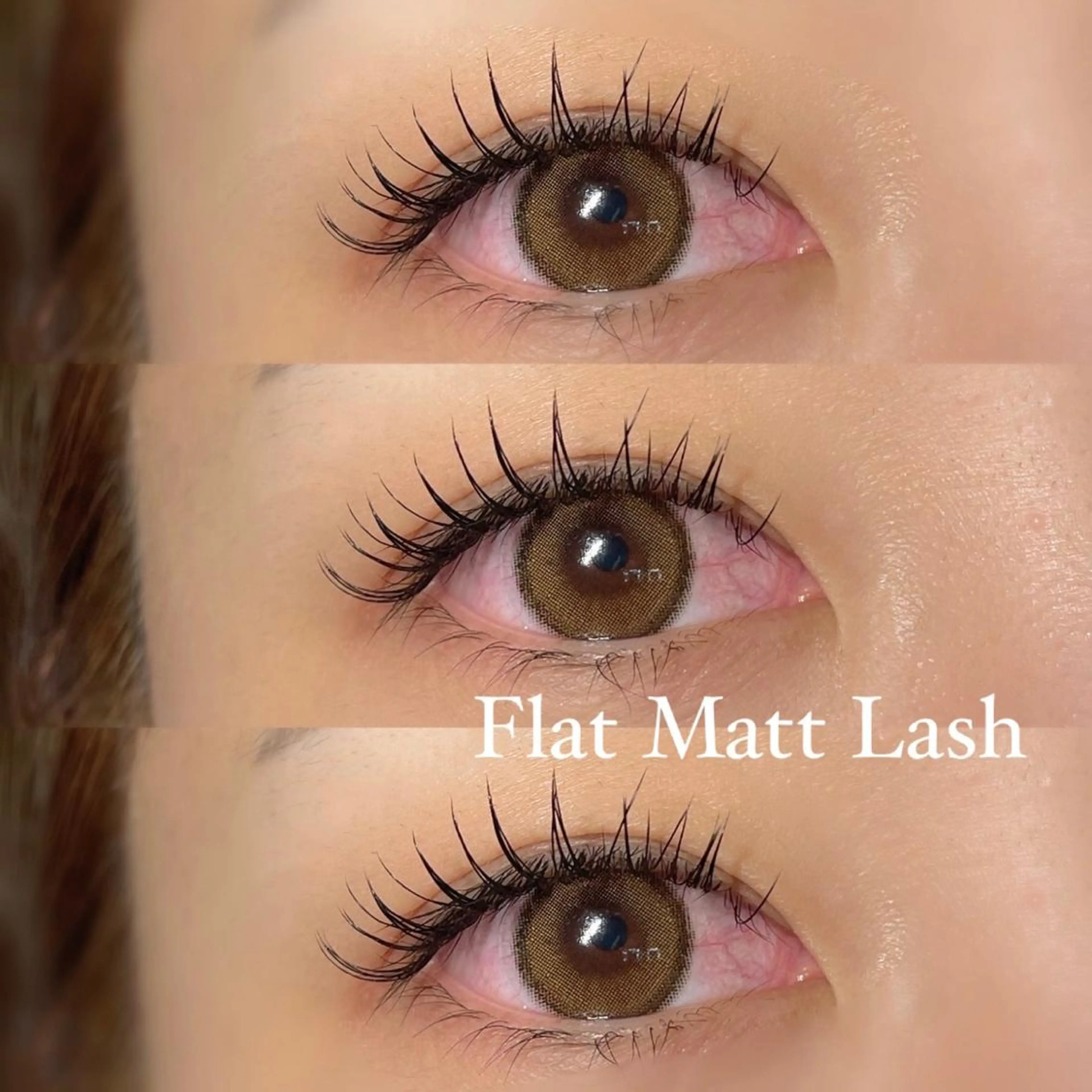 マツエク・マツパ フラットラッシュ 福島LA BEL HARUHIのマツエク・マツパデザイン