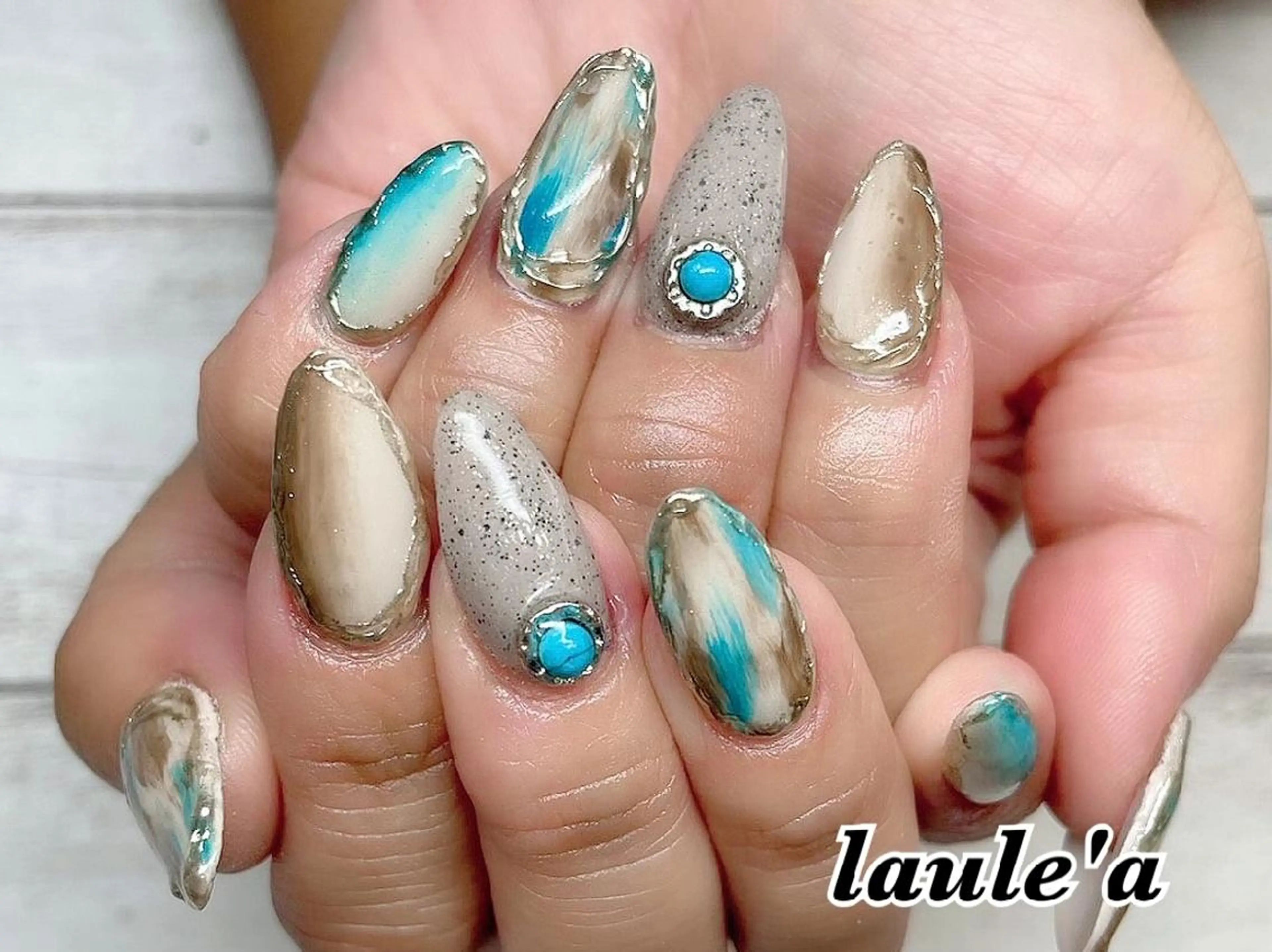 ネイル ハンドネイル Rグループ felizのネイルデザイン