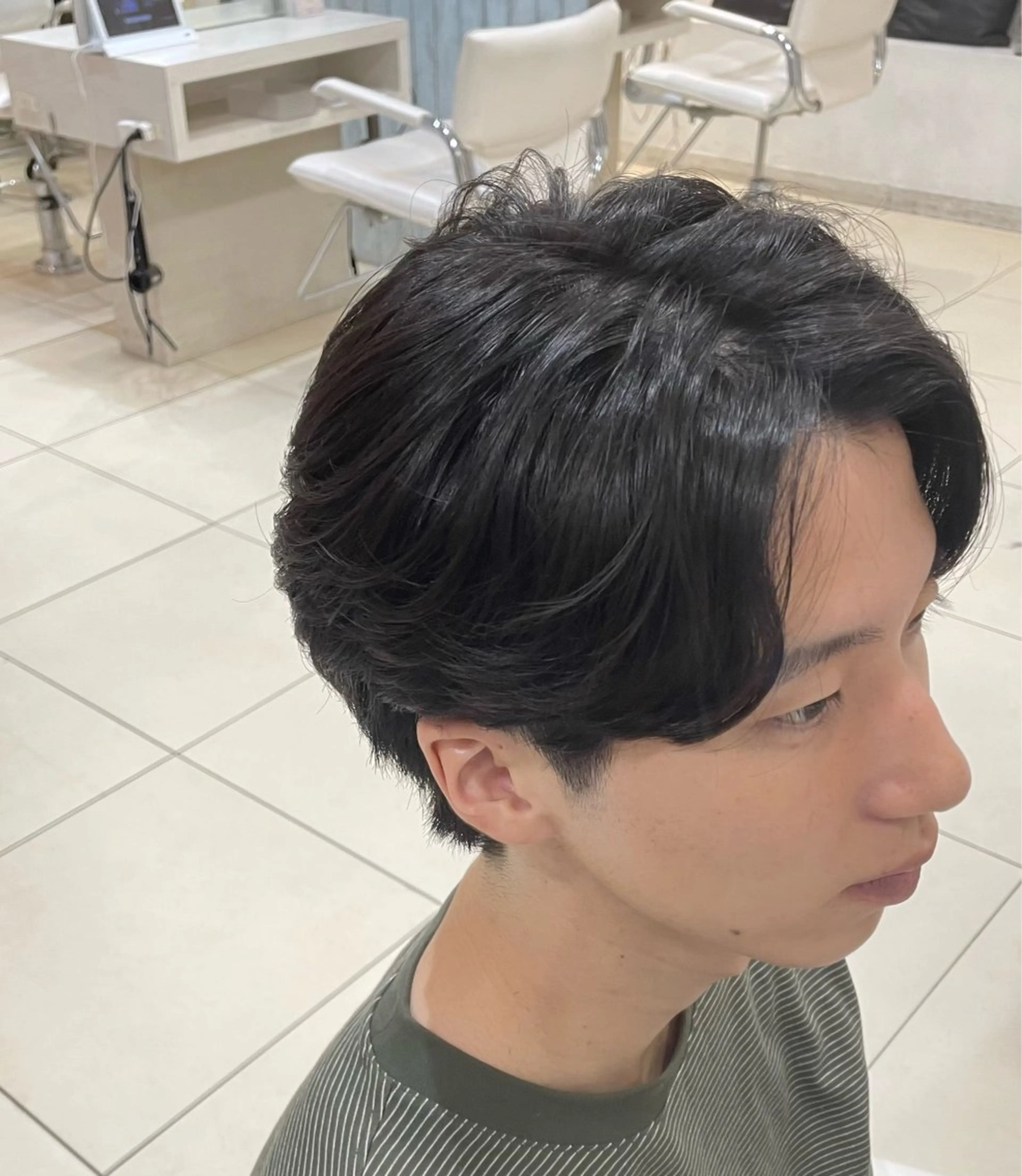 〘 🩶ナチュラルに自然な毛流れを出したい人必見🩶〙     メンズカット➕ニュアンスパーマの写真