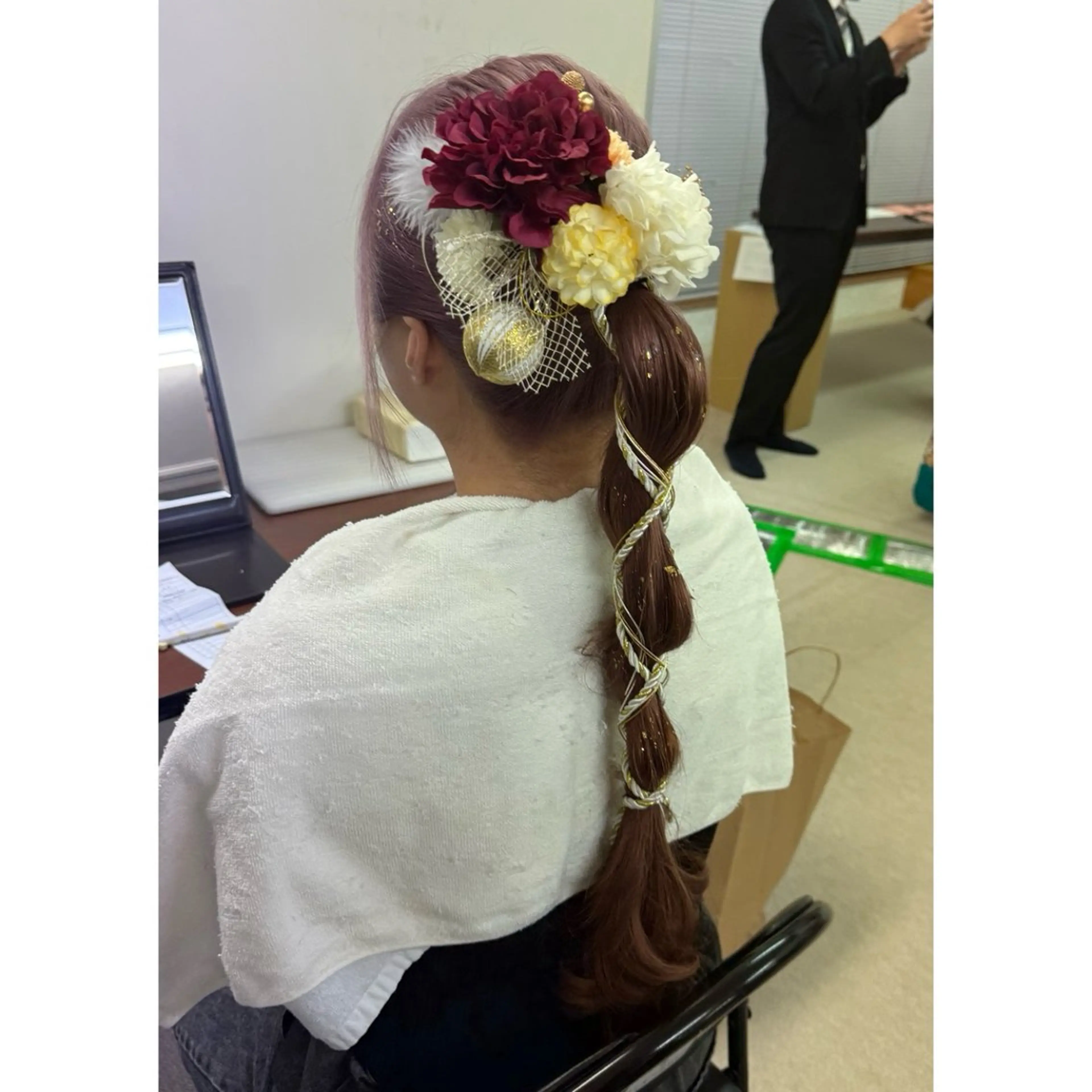 ロング ヘアアレンジ 着付け 🦋エクステ/透明感 カラー🦋宮川莉央のその他イメージ