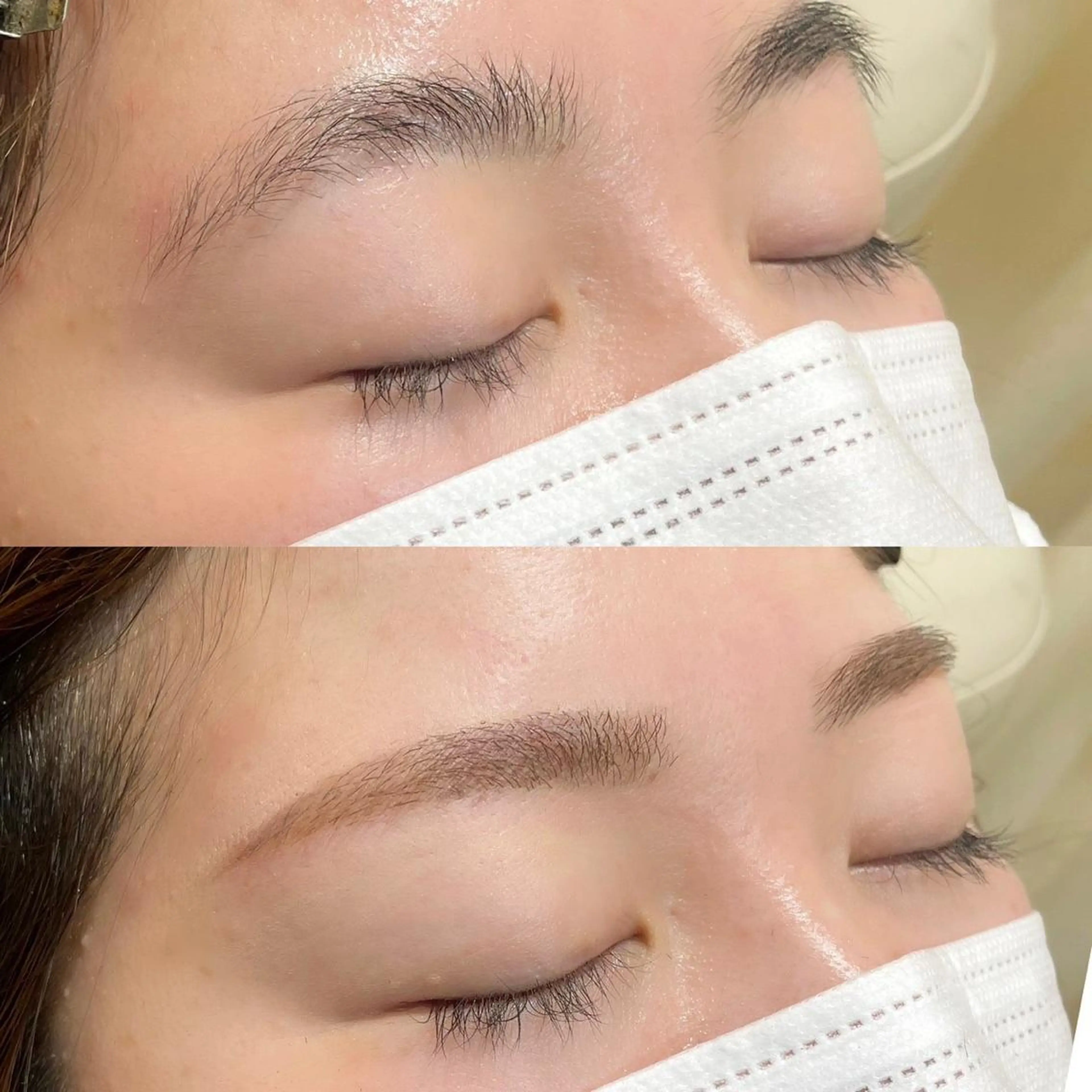 アイブロウ 中東 真子のヘアスタイル