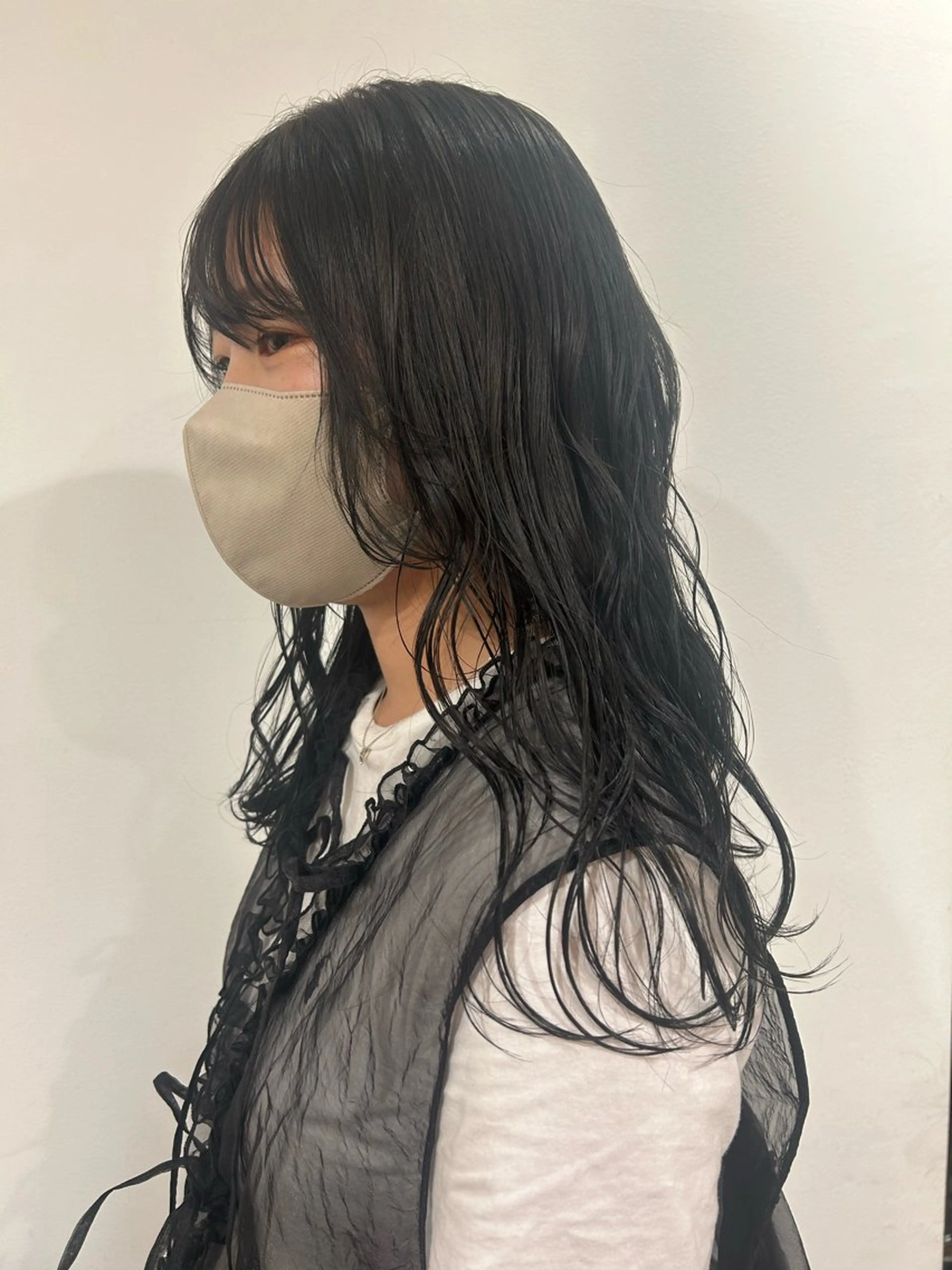 カラー アッシュ アッシュグレー ヘアカラー merc.🕊大西‎ 香瑚のヘアスタイル