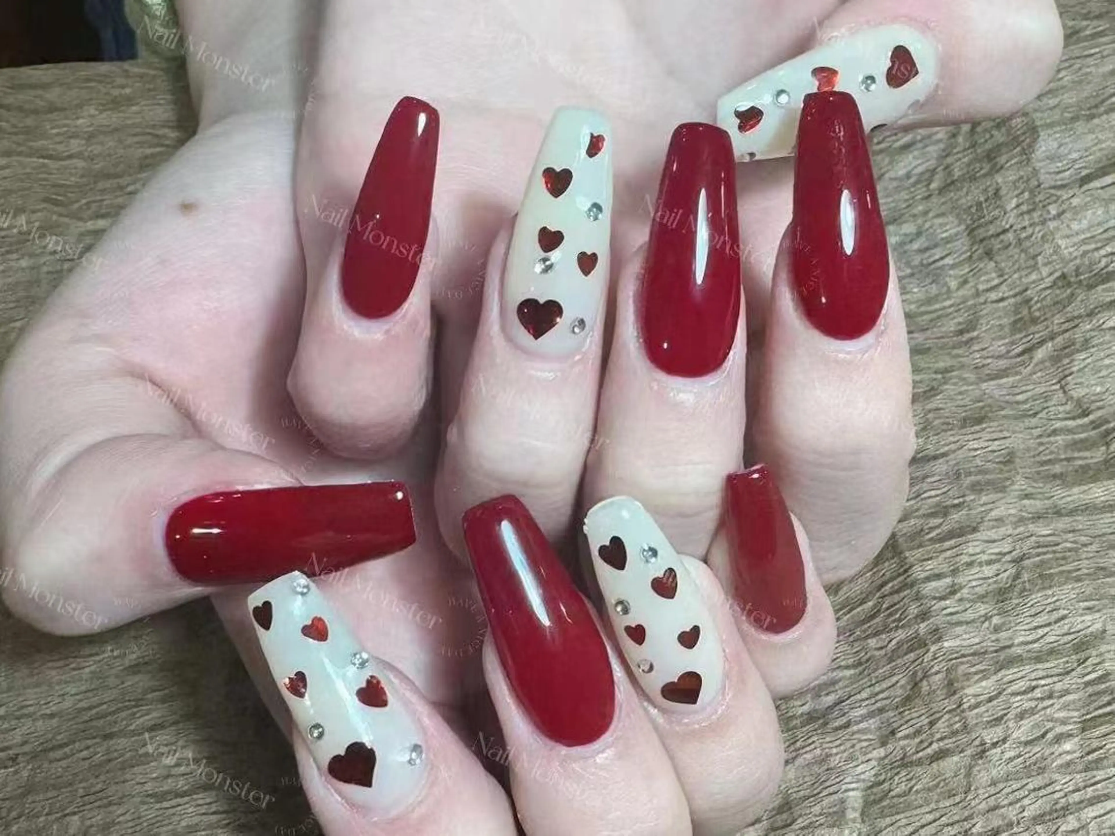 【11月オフ全て無料中】🌸ソフトジェルオフ無料❤✨長さ出し定額＊ワンカラー＋５本選べるデザインの写真