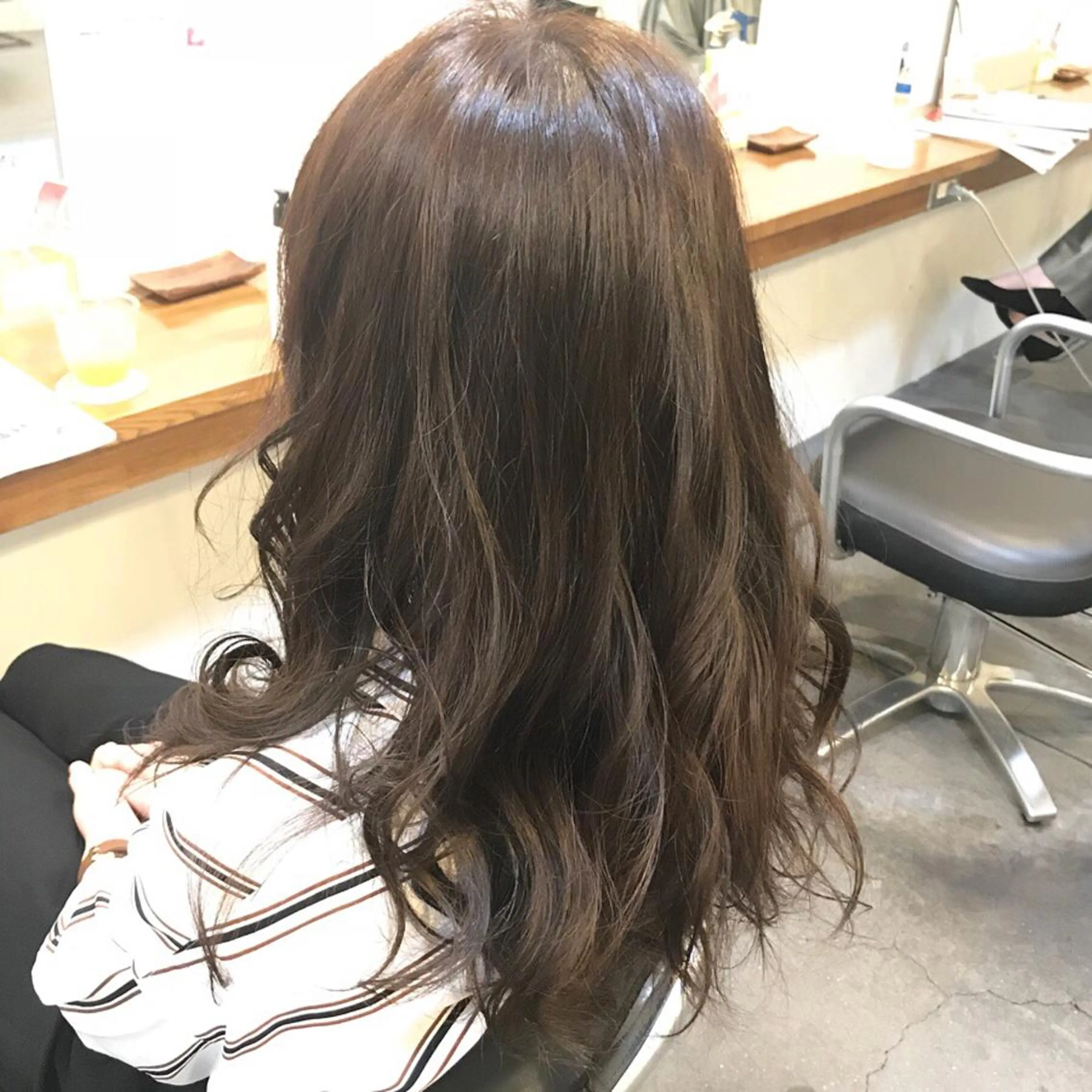 ロング カラー IORI #韓国ヘア#髪質改善のヘアスタイル