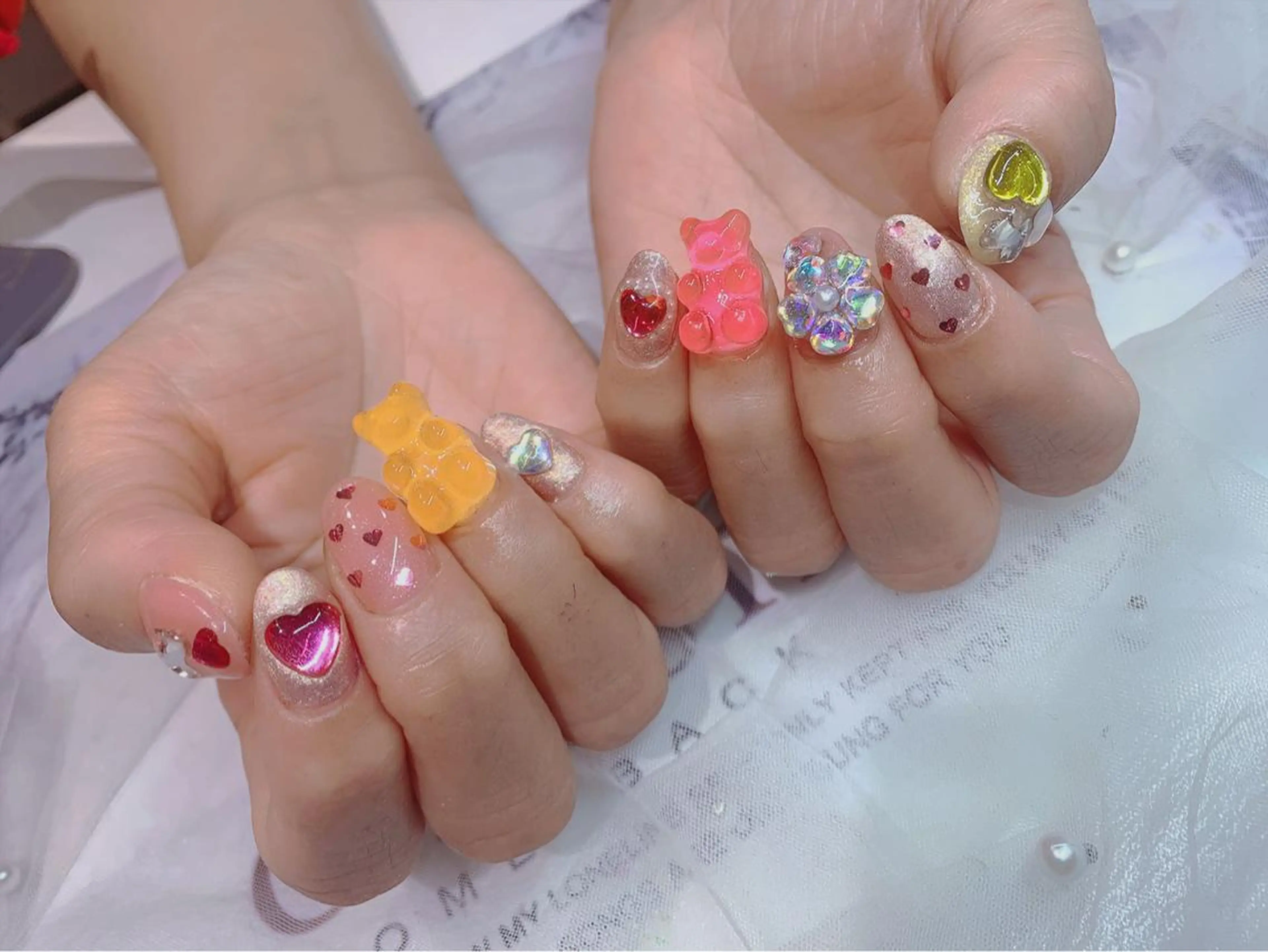 ネイル 長さだし専門店 M2　rikaのネイルデザイン