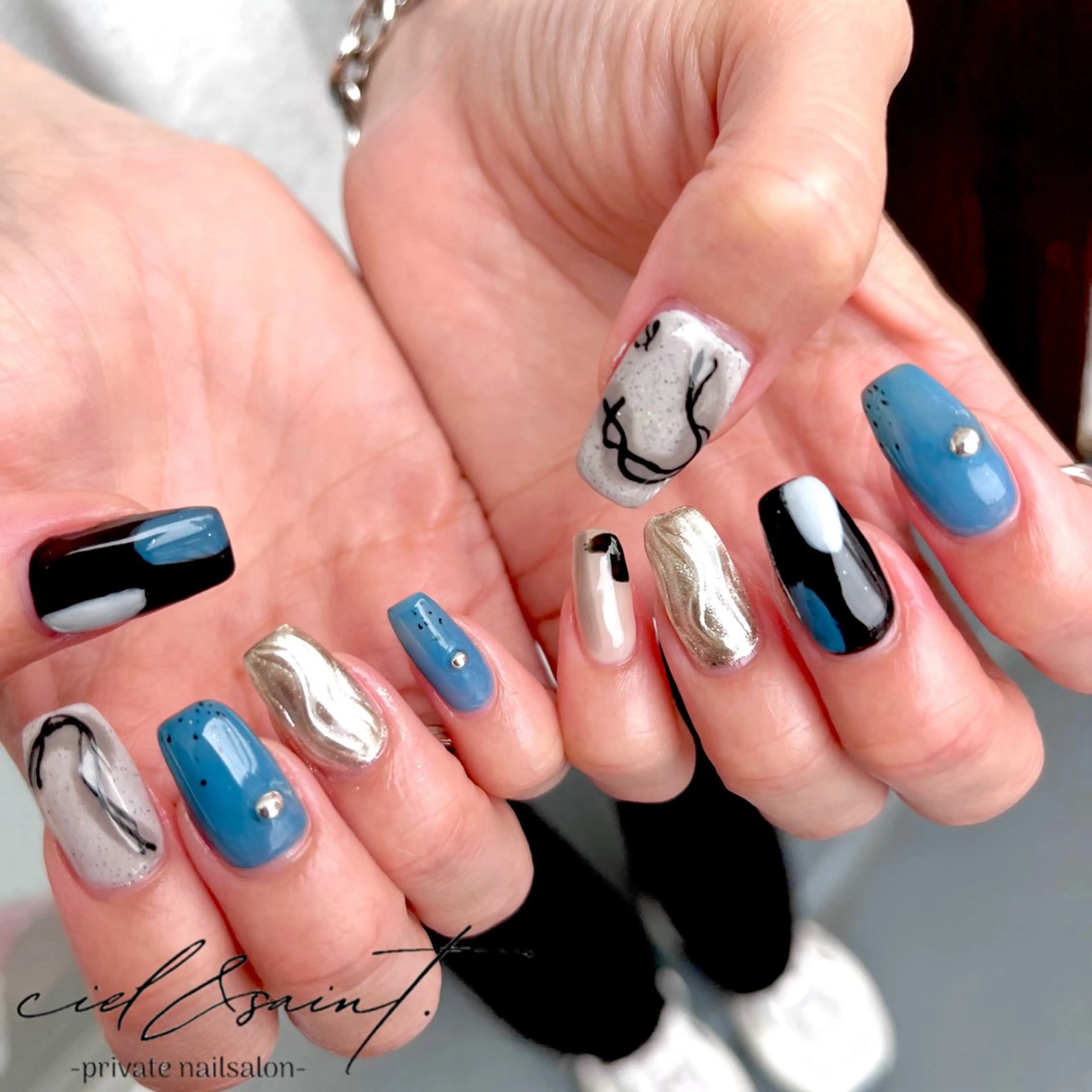 ネイル nail salon ciel&saintのネイルデザイン