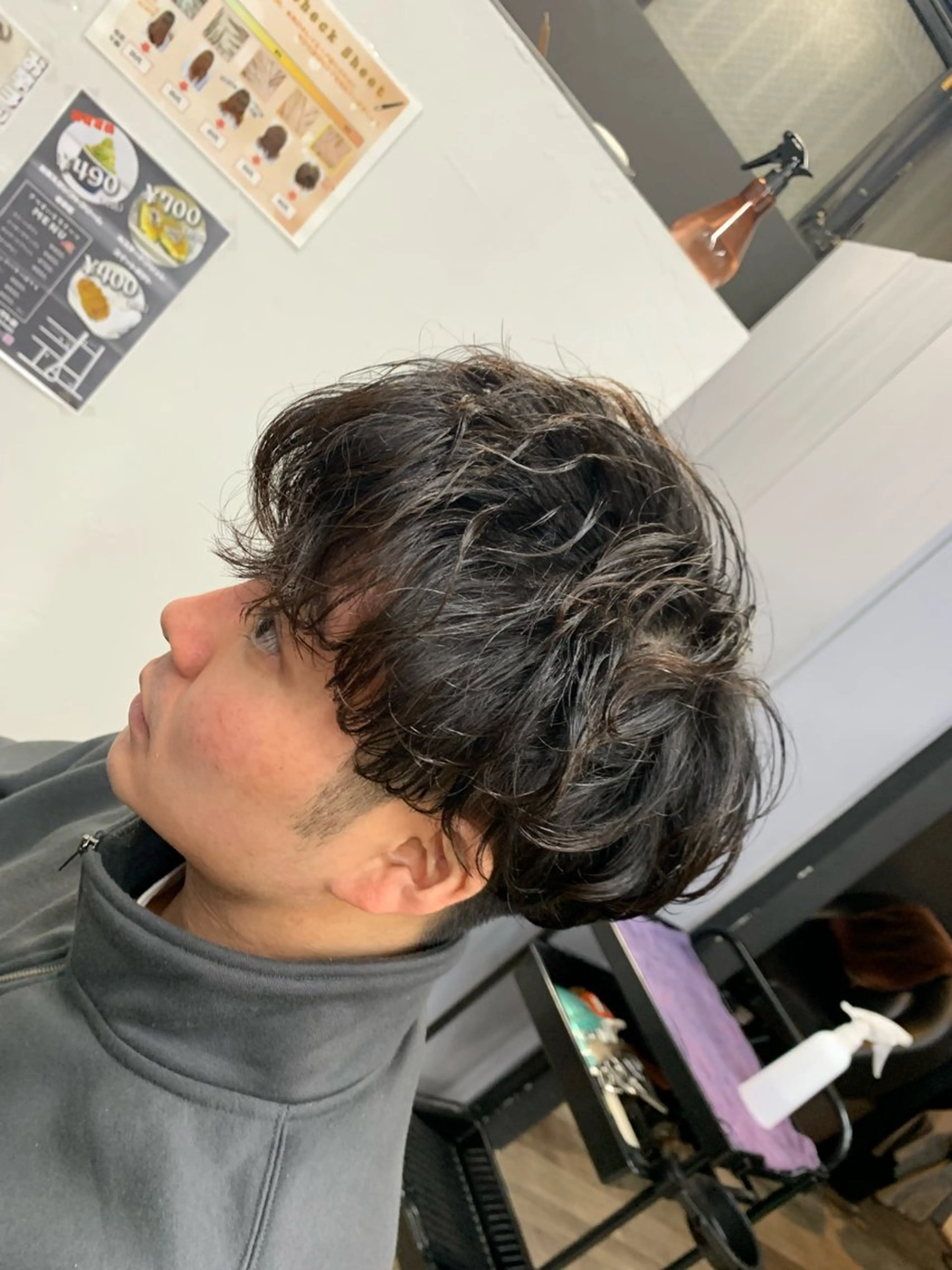 ショート パーマ メンズ スペインカール カット パーマ Platiha所属・🍀Platiha 🍀TSUBASAのその他イメージ