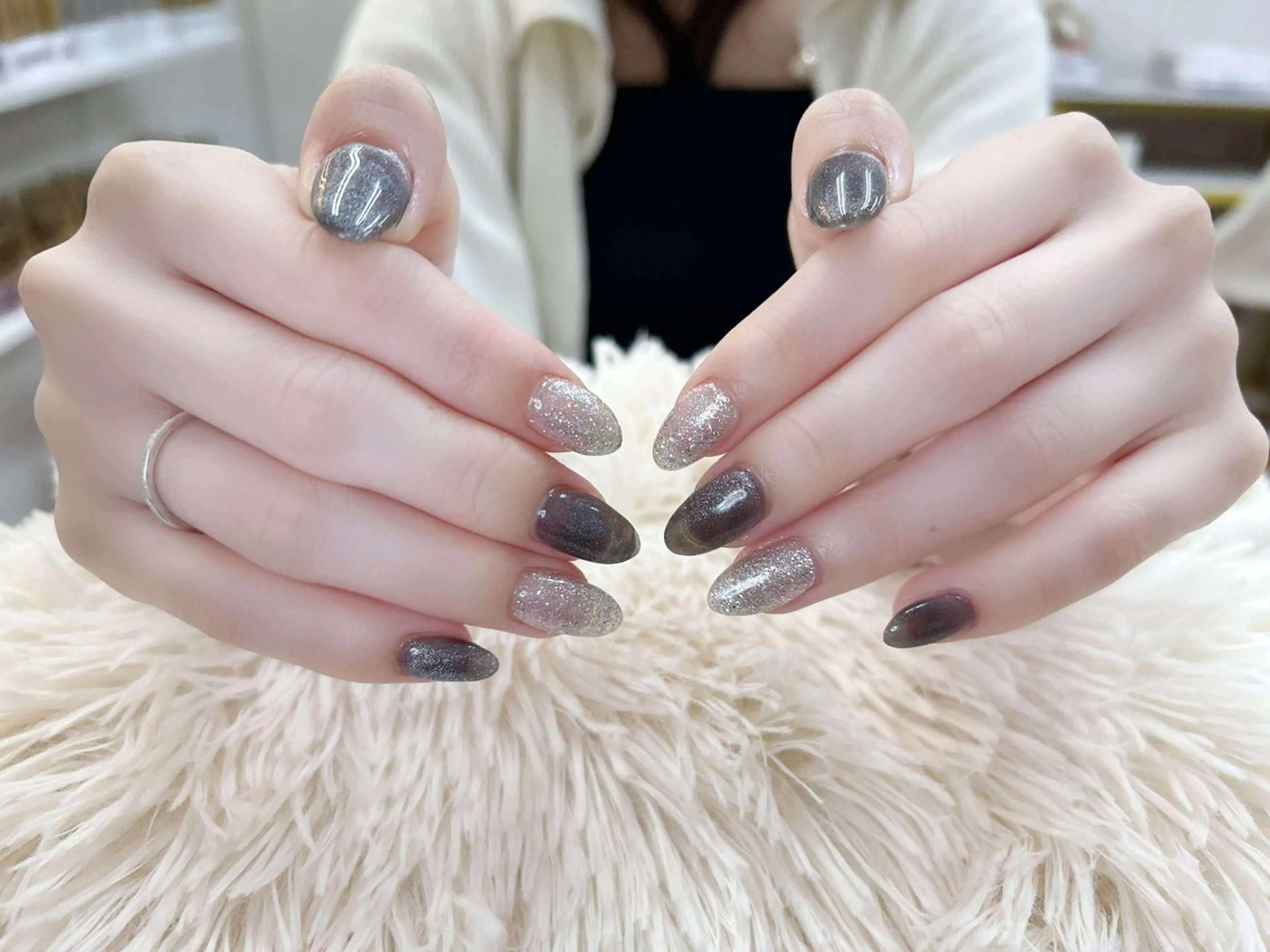 ネイル ジェルネイル 持ち込み パラジェル ハンドネイル ハンドケア Hara Nail 【パラジェル使用】のネイルデザイン