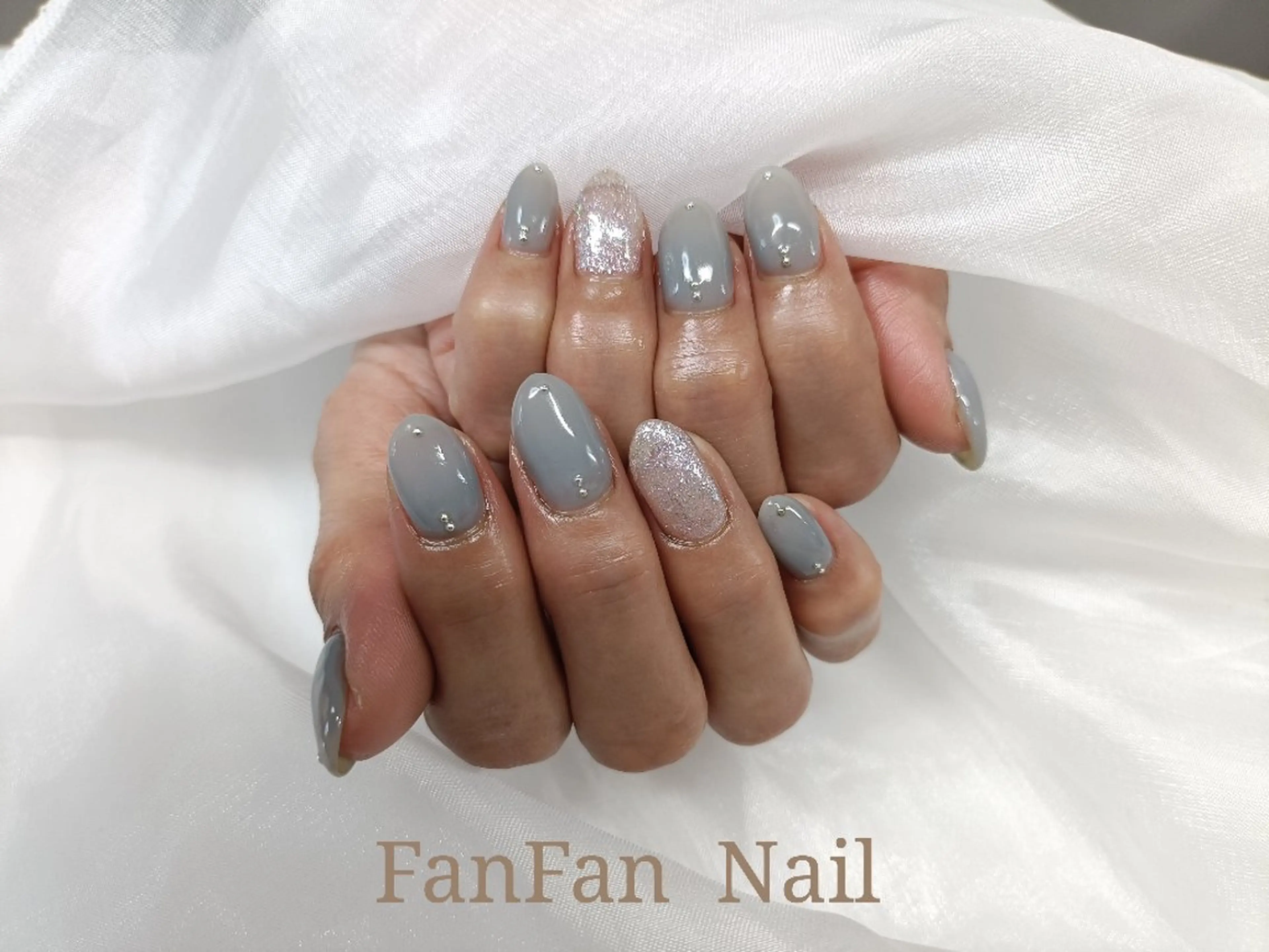 ネイル シンプルネイル RUE FANFANNAILのネイルデザイン