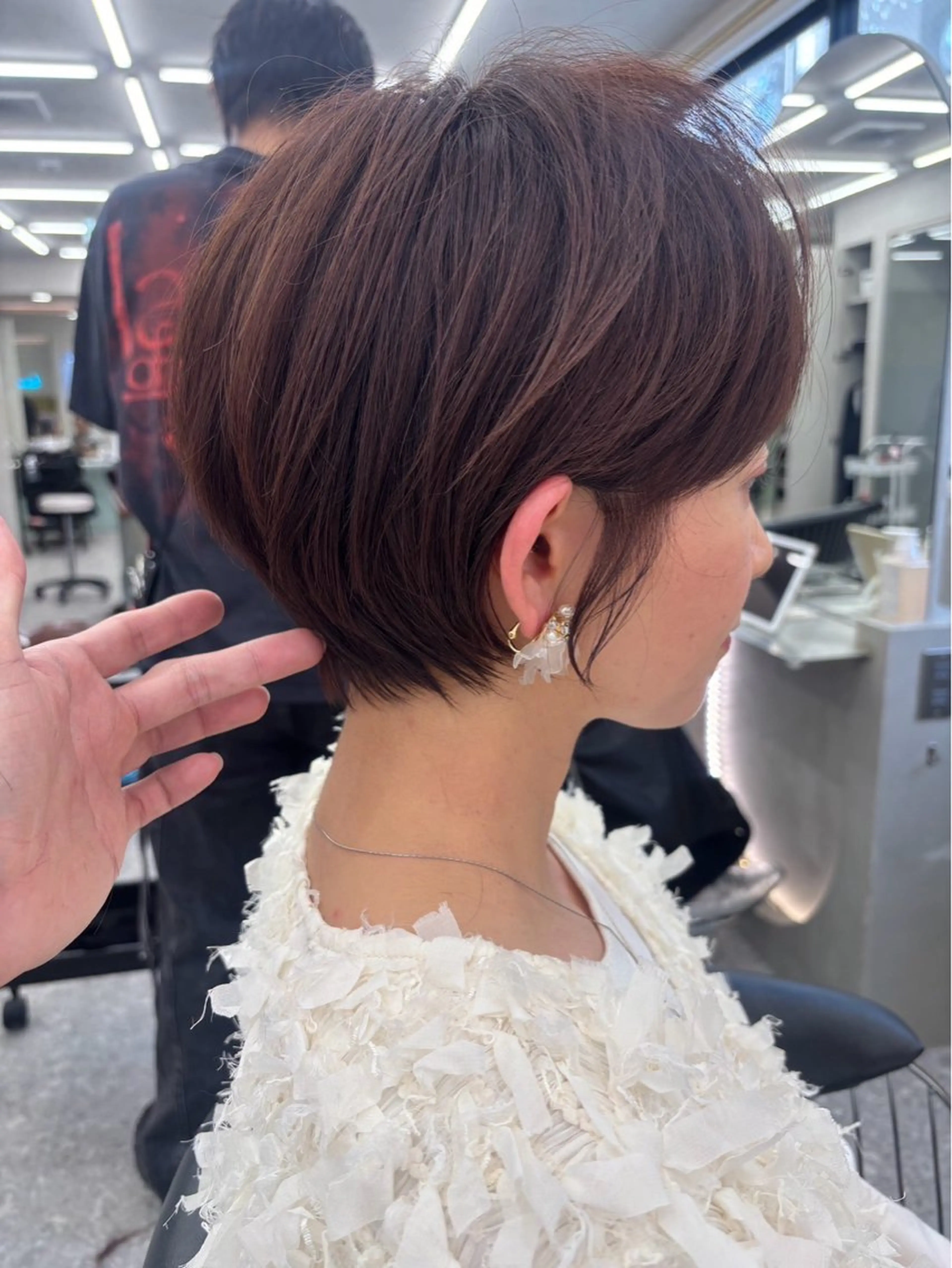 ショート 似合わせカット ショートヘア 👑白髪ケア👑 ウメダナオヤのヘアスタイル