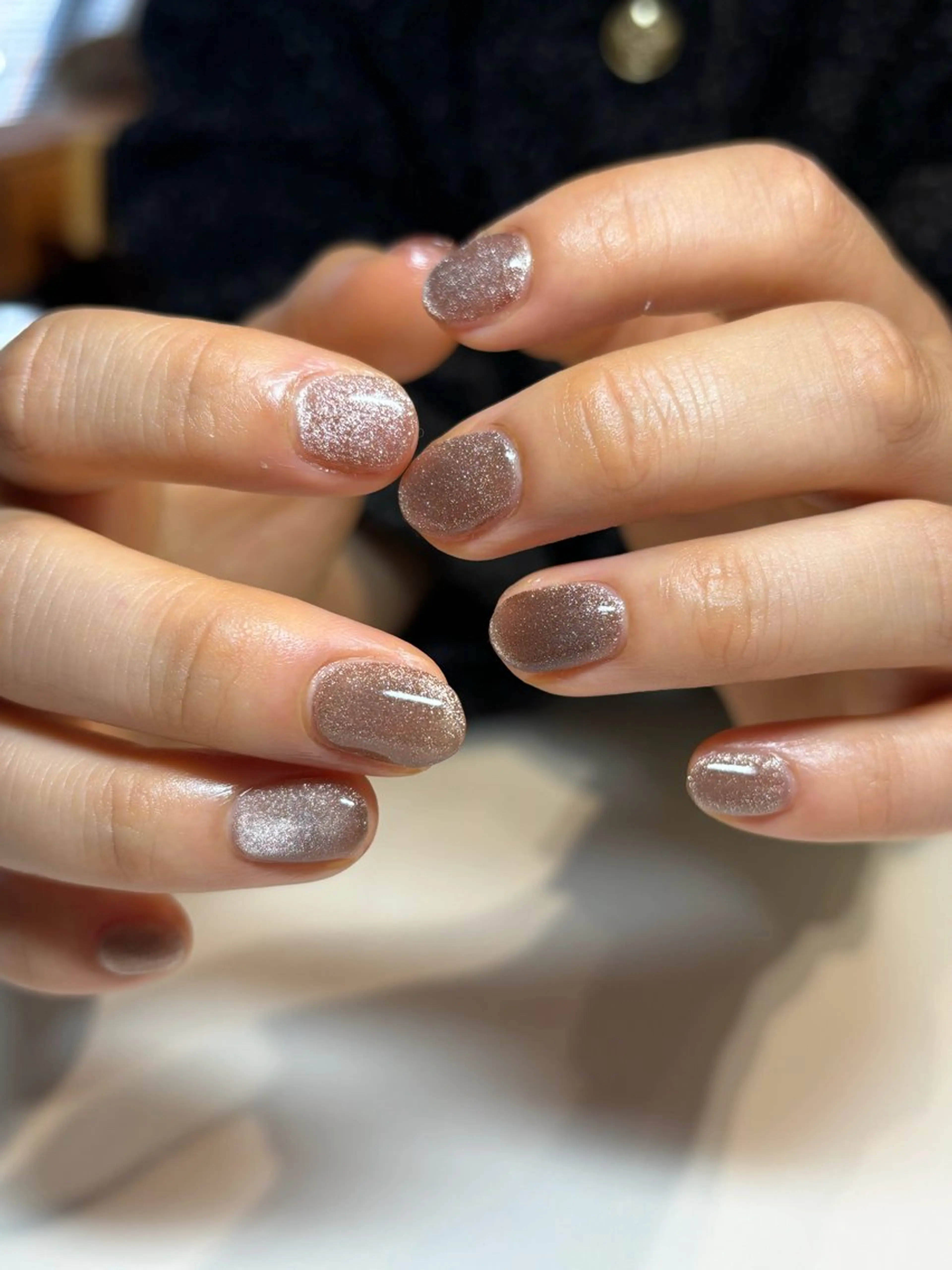 ネイル フットネイル フレンチネイル ジェルネイル グラデーション マグネットネイル ハンドネイル ヘアー.ネイル二刀流 misa🫧のヘアスタイル