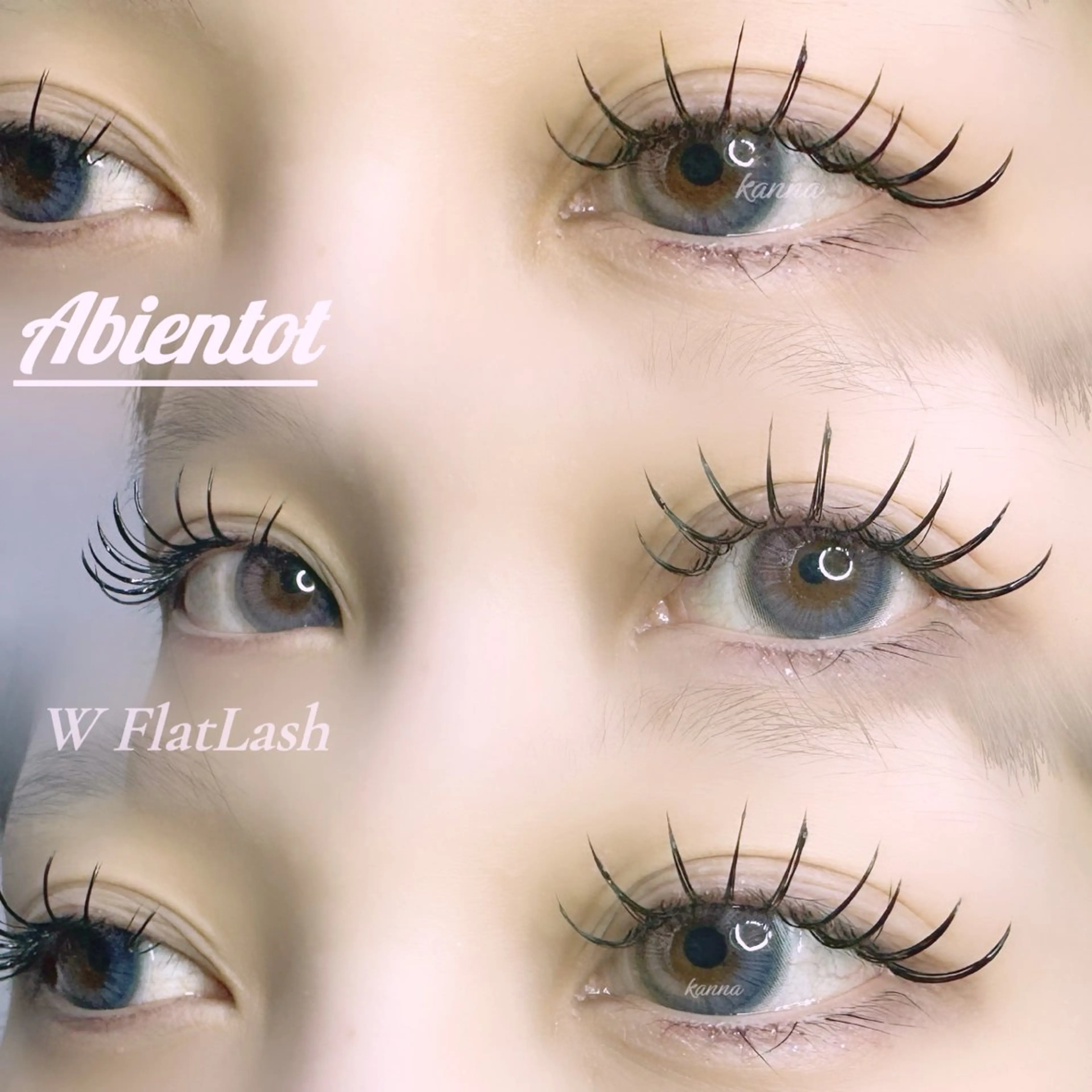 マツエク・マツパ Abientot Kannaのマツエク・マツパデザイン