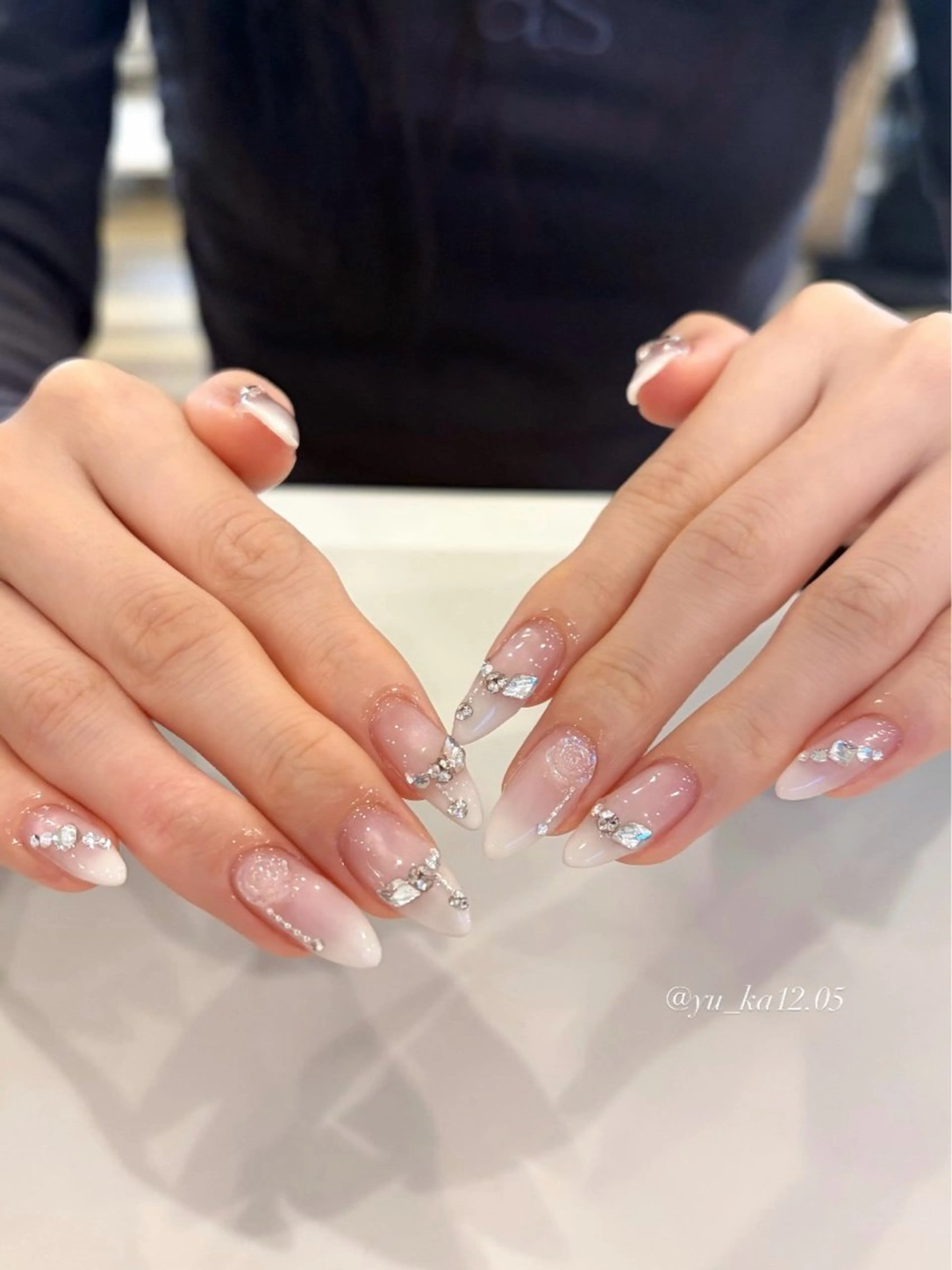 ネイル ハンドネイル 岡崎 佑香のネイルデザイン