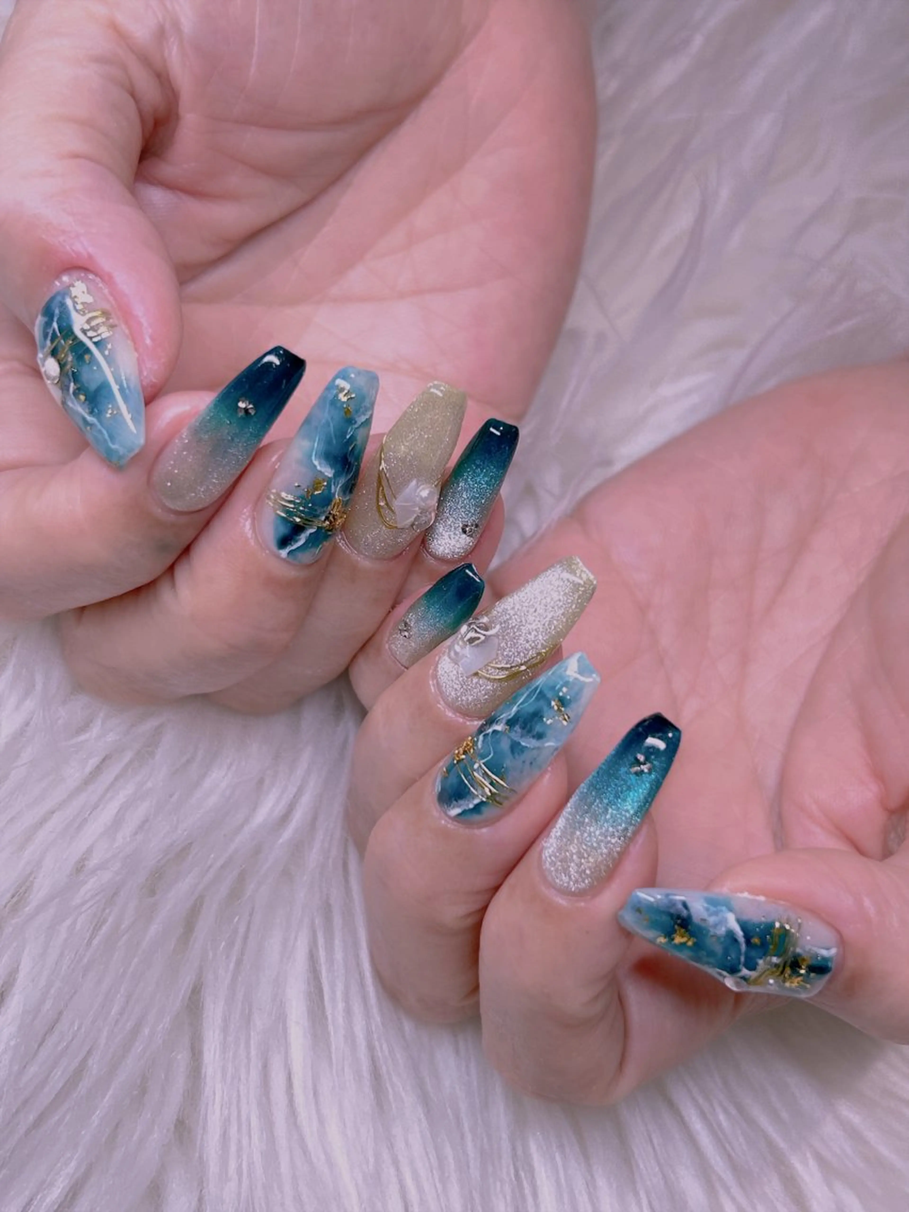 ネイル 長さだし専門店 M2　rikaのネイルデザイン