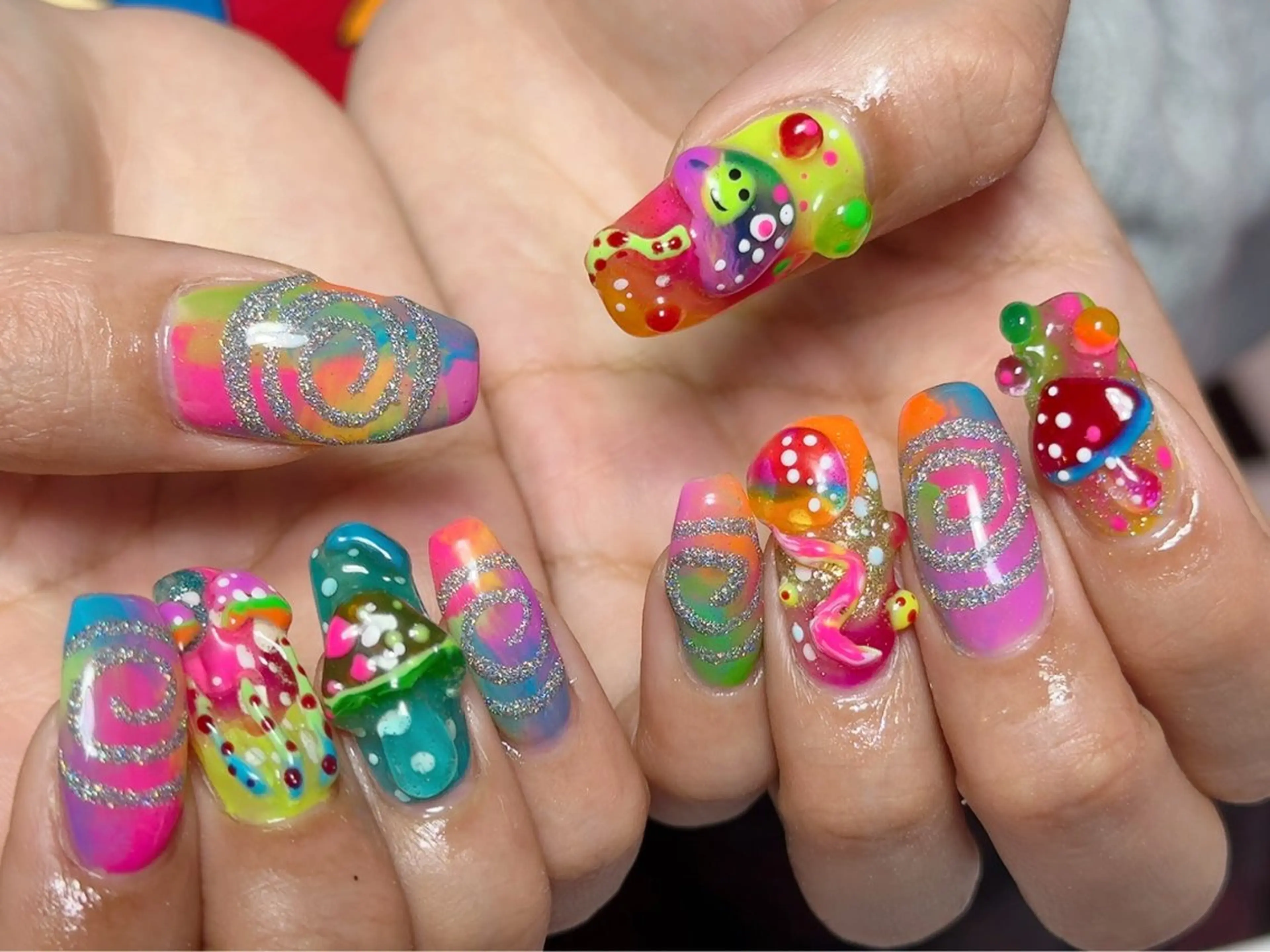 ネイル ハンドネイル Nail Atelier IamI所属・アイアムアイ 大村磨衣のネイルデザイン