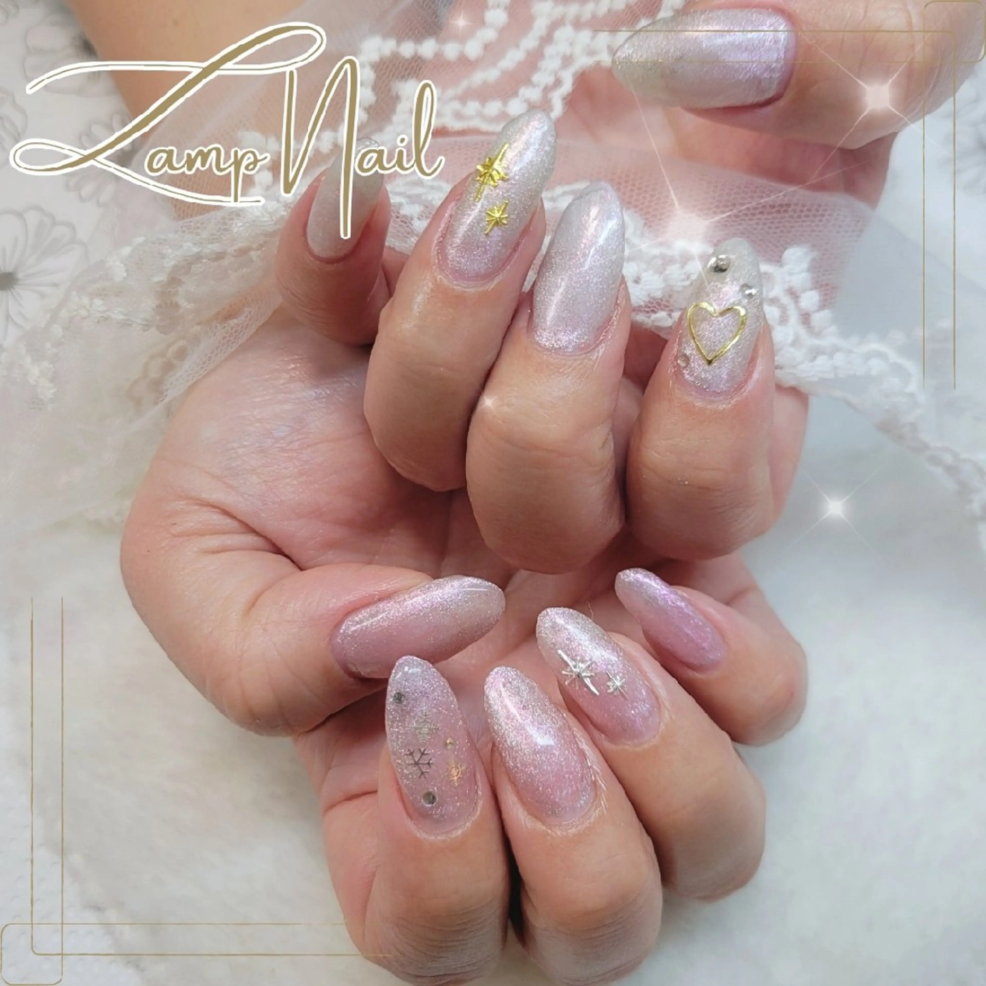 ネイル マグネットネイル Lamp Nailのネイルデザイン