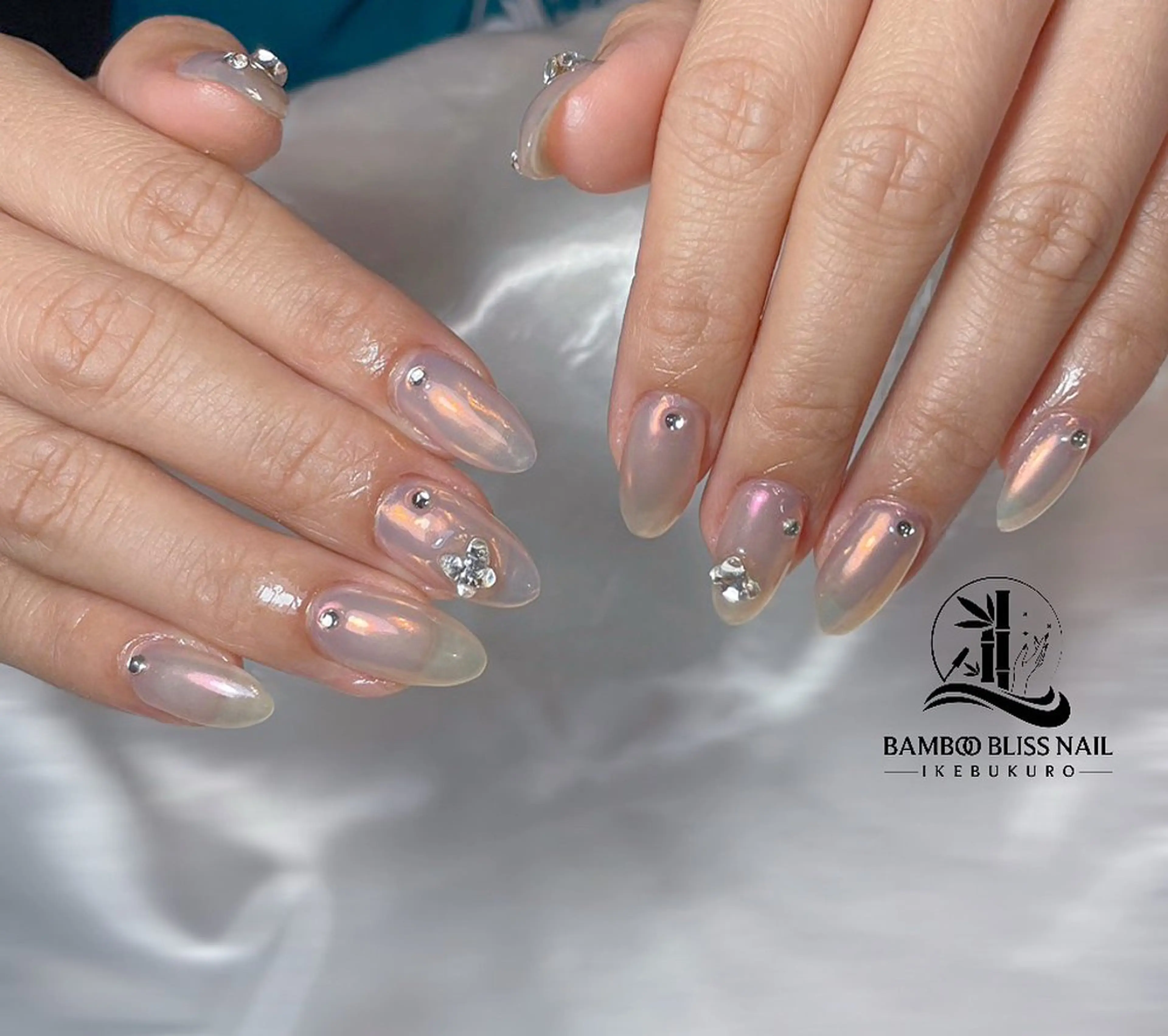 ネイル BAMBOO BLISS 研修用のネイルデザイン