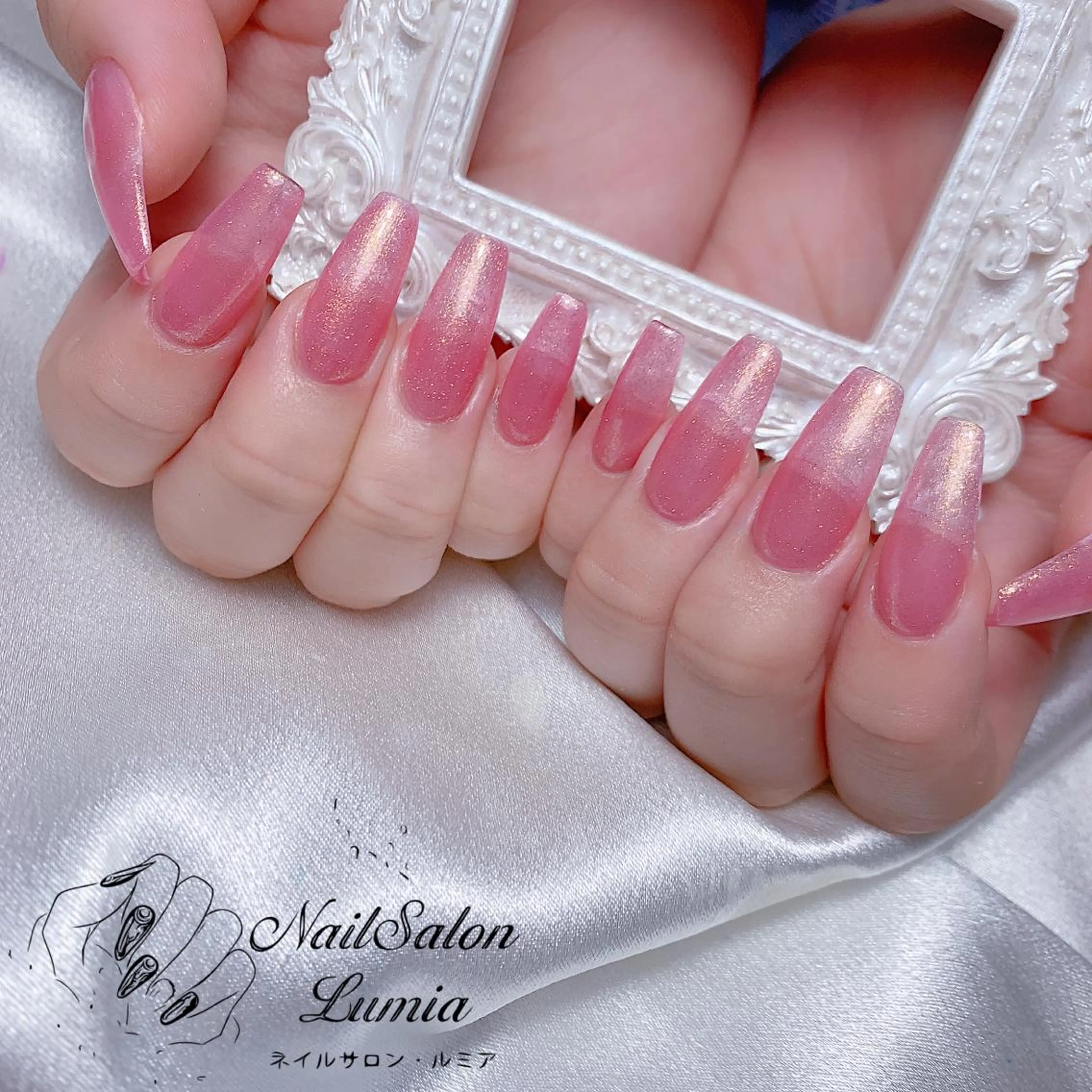 ネイル ハンドネイル ネイルサロン ルミア Lumia 店長のネイルデザイン