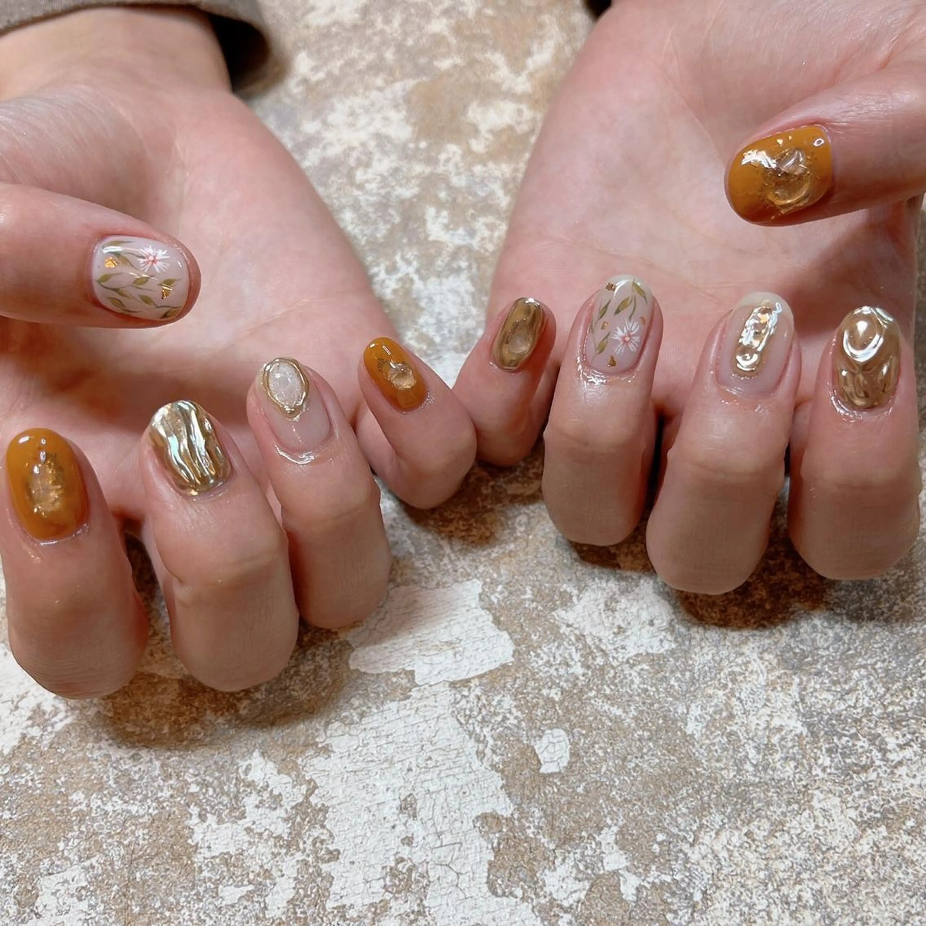 ネイル ハンドネイル LOVE NAIL 💕Sonoのネイルデザイン