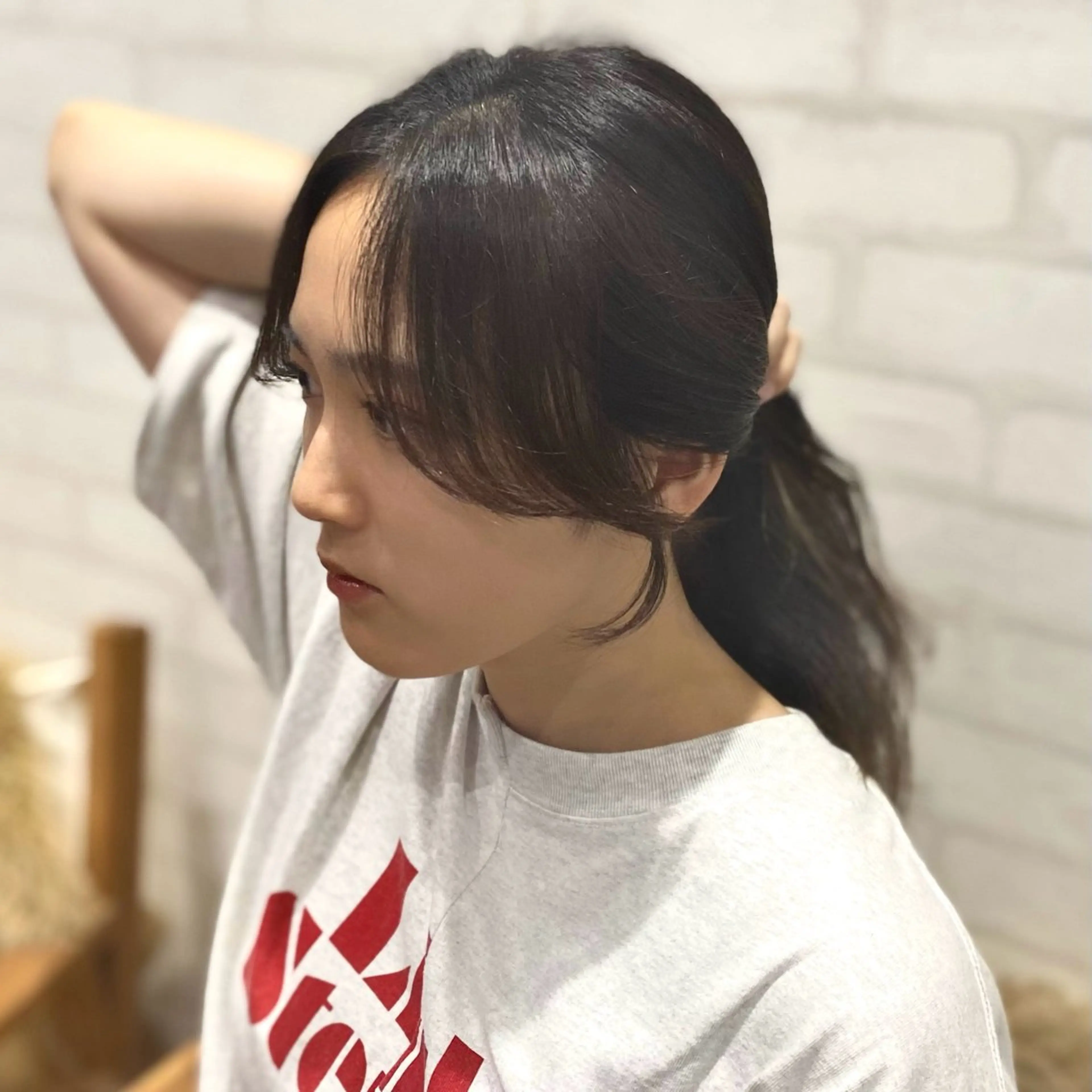 ロング カラー 透明感カラー 顔周りカット カット ヘアカラー トリートメント shiori/透明感 /顔周り/髪質改善のヘアスタイル