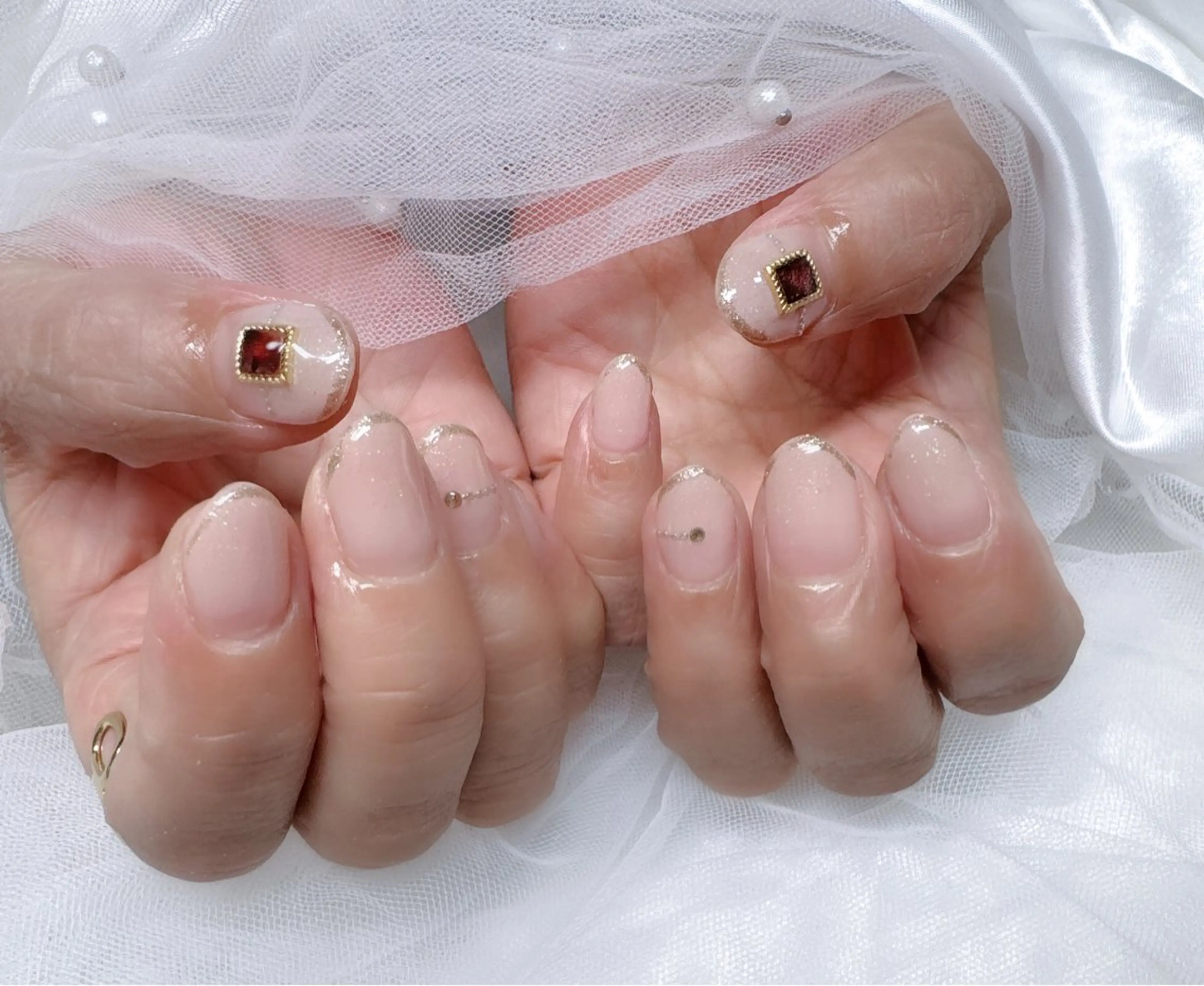 ネイル ハンドネイル 高島 夏海のネイルデザイン