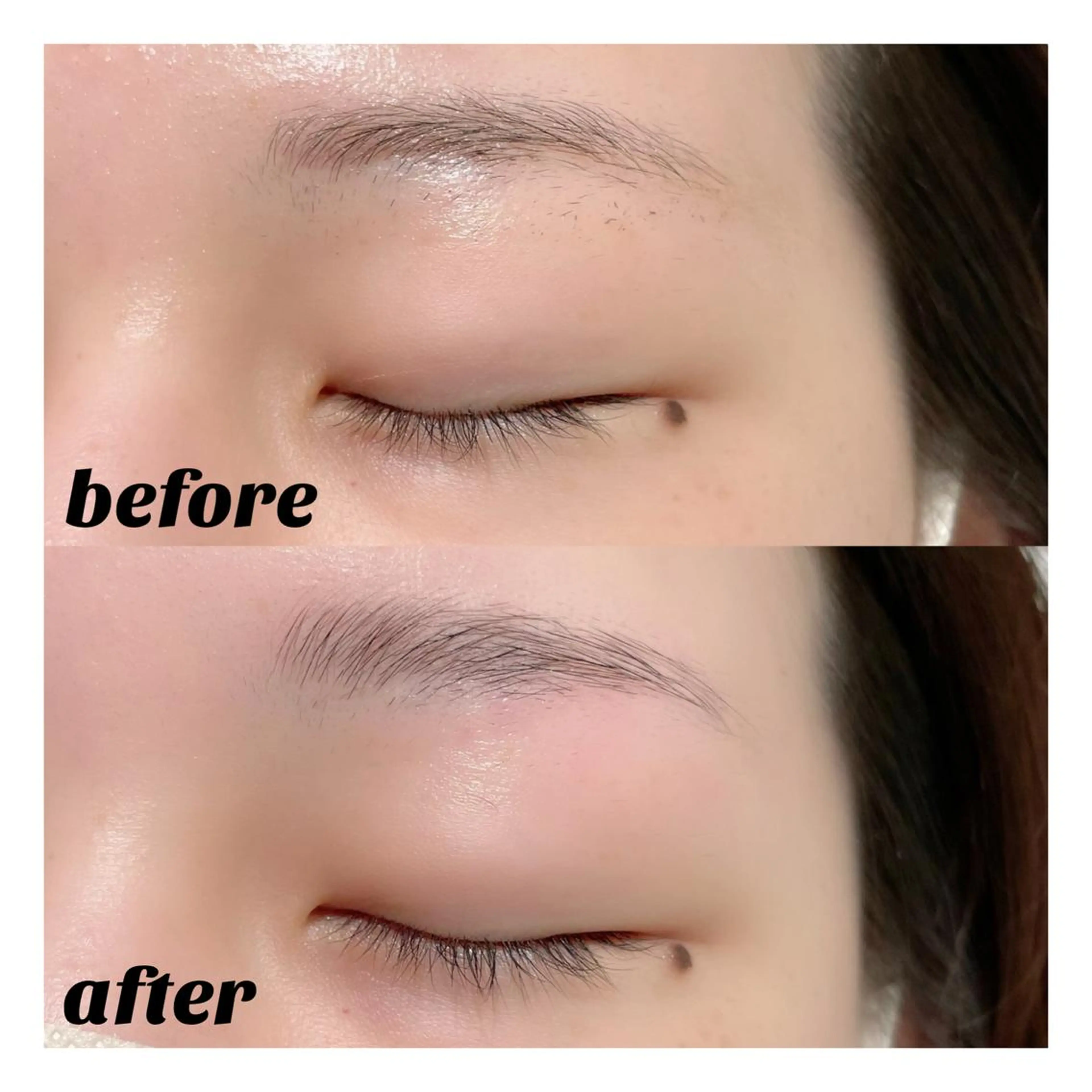 アイブロウ ワックス脱毛 その他(アイブロウ) 坂西 春果のマツエク・マツパデザイン