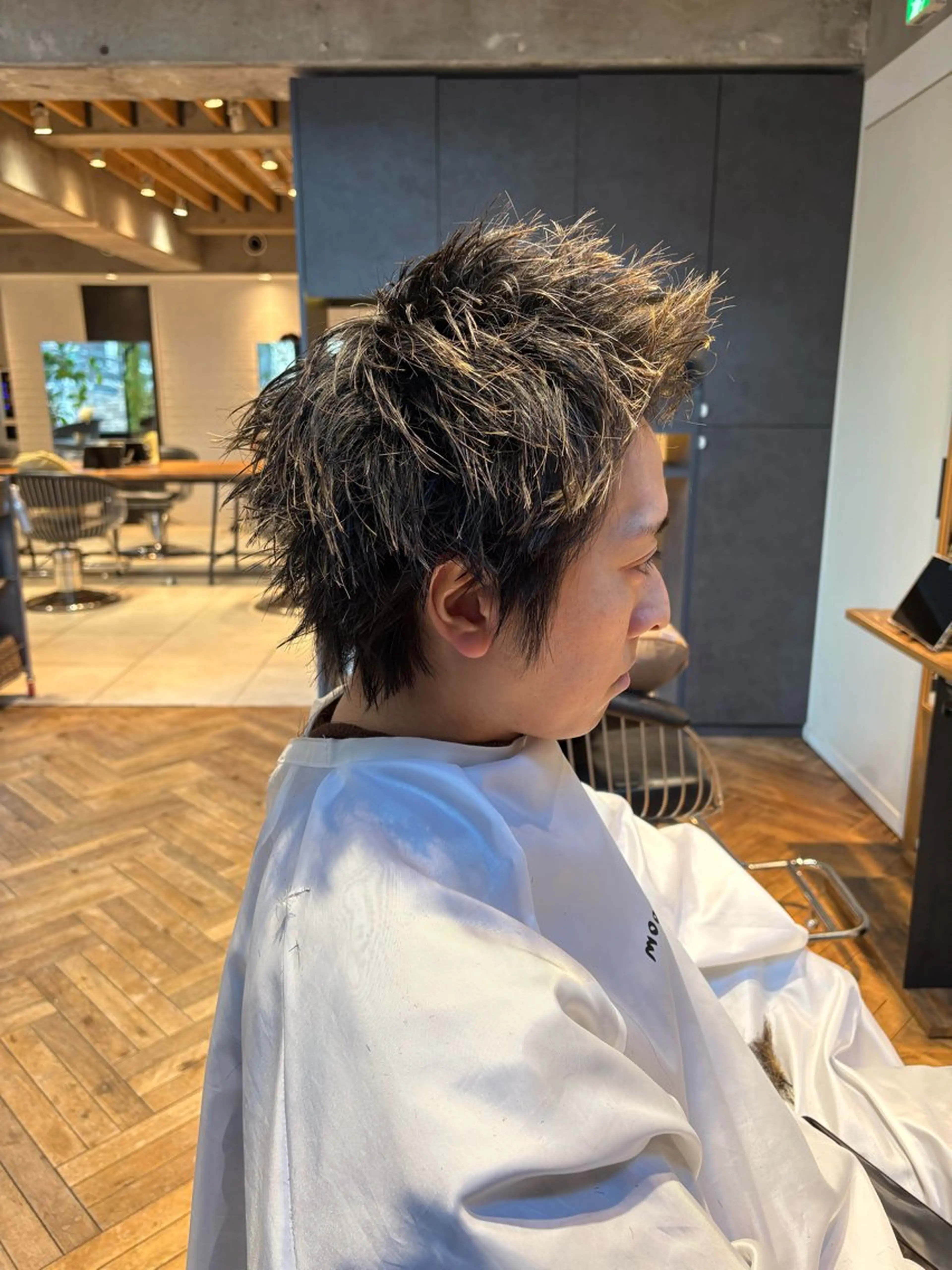 ショート メンズ スパイキーショート ショートヘア sweetroom藤沢所属・髪質改善✨透明感 カラー/大木南美のヘアスタイル