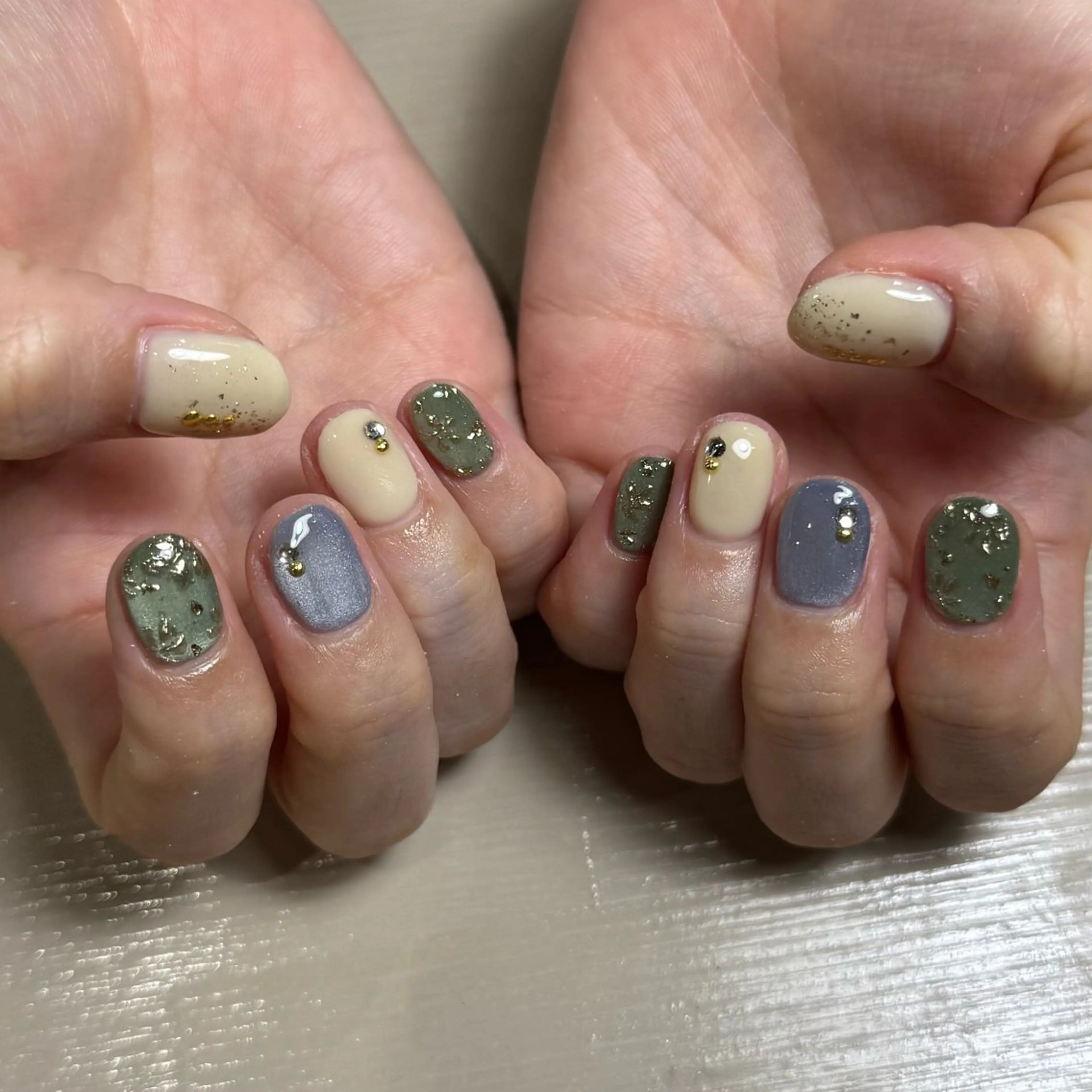 ネイル ハンドネイル LINXS aosaのネイルデザイン