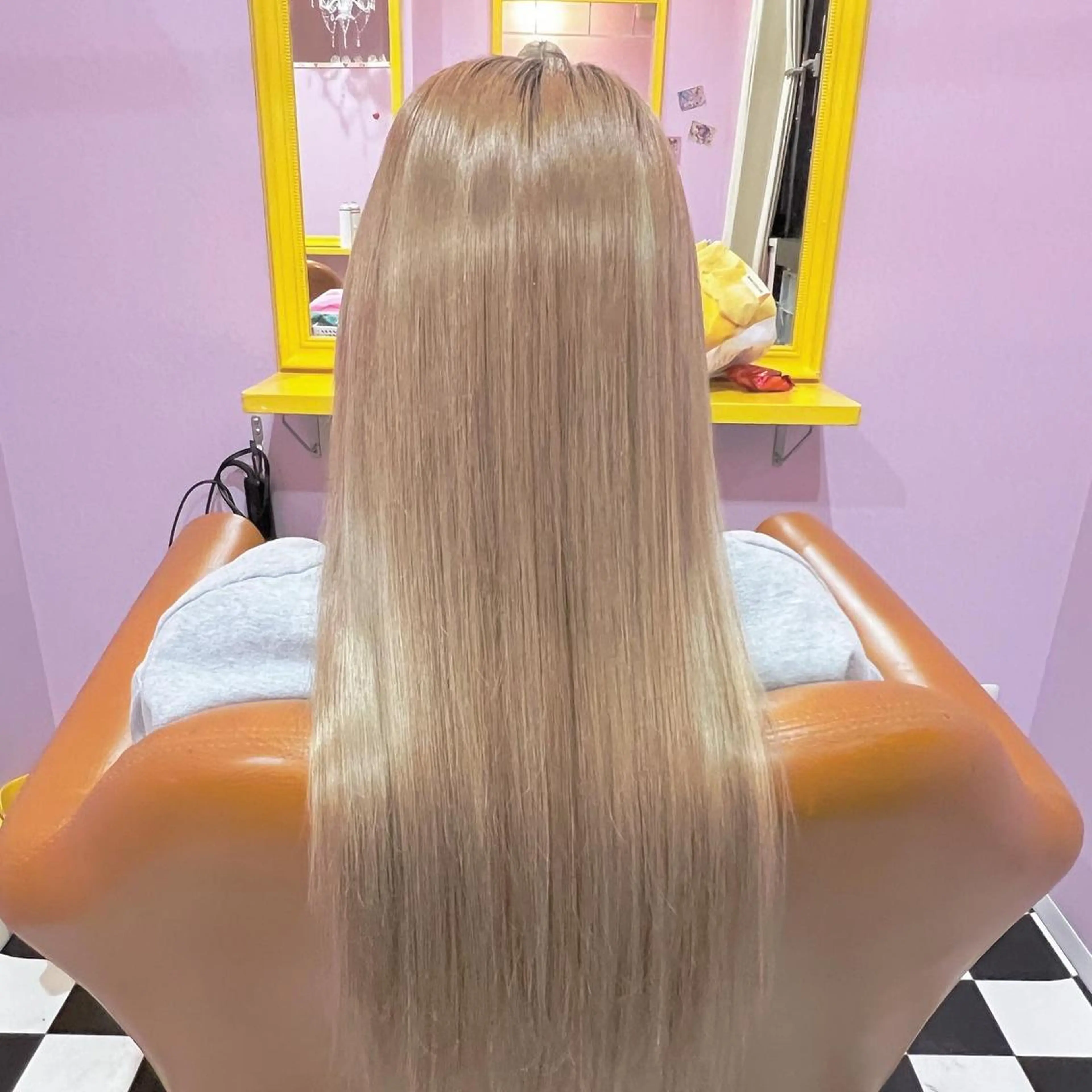 ロング ちび編み込みエクステ YUMA🐮のヘアスタイル