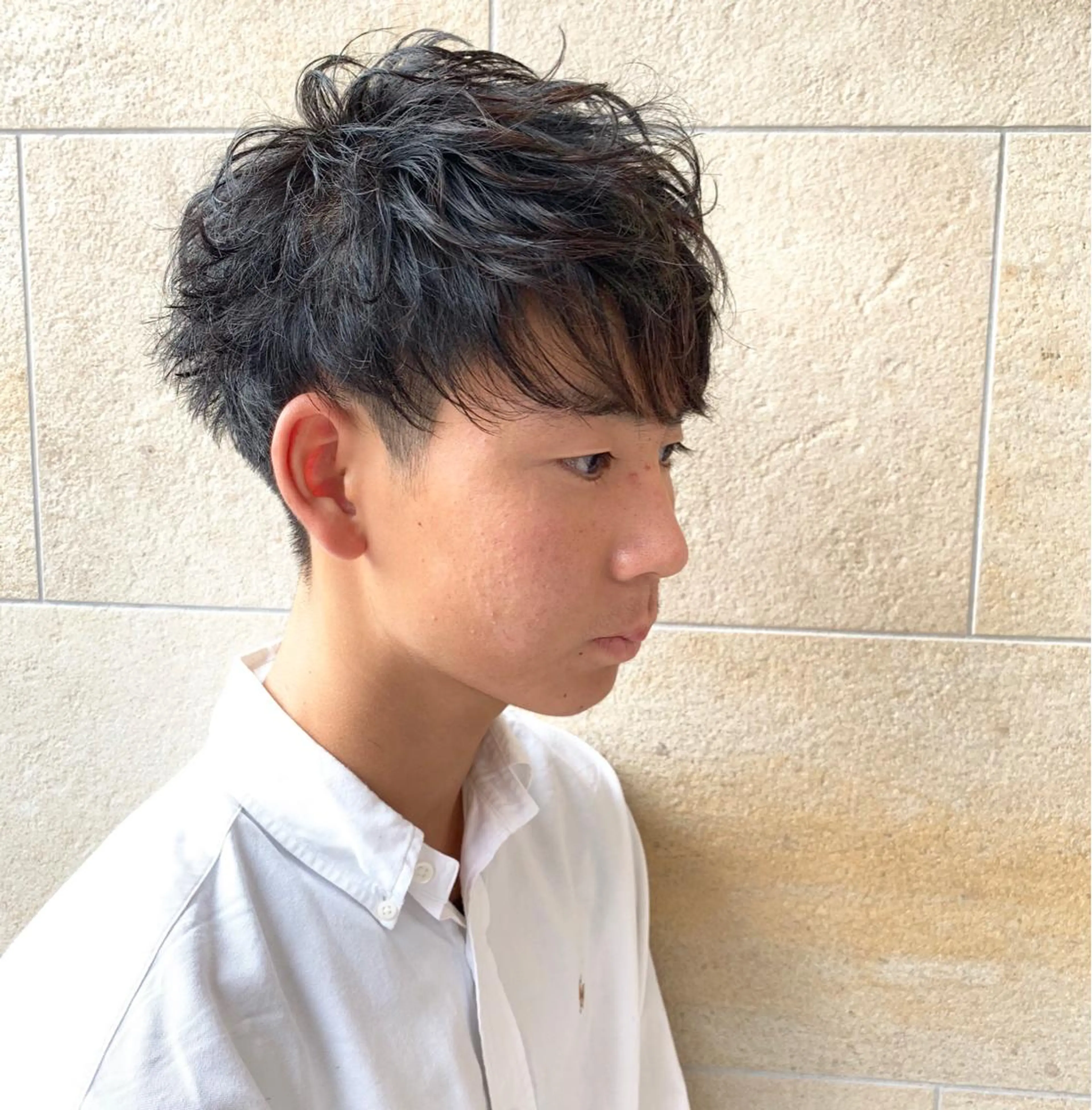 ショート メンズ マッシュ ショートヘア カット Vir by browのヘアスタイル