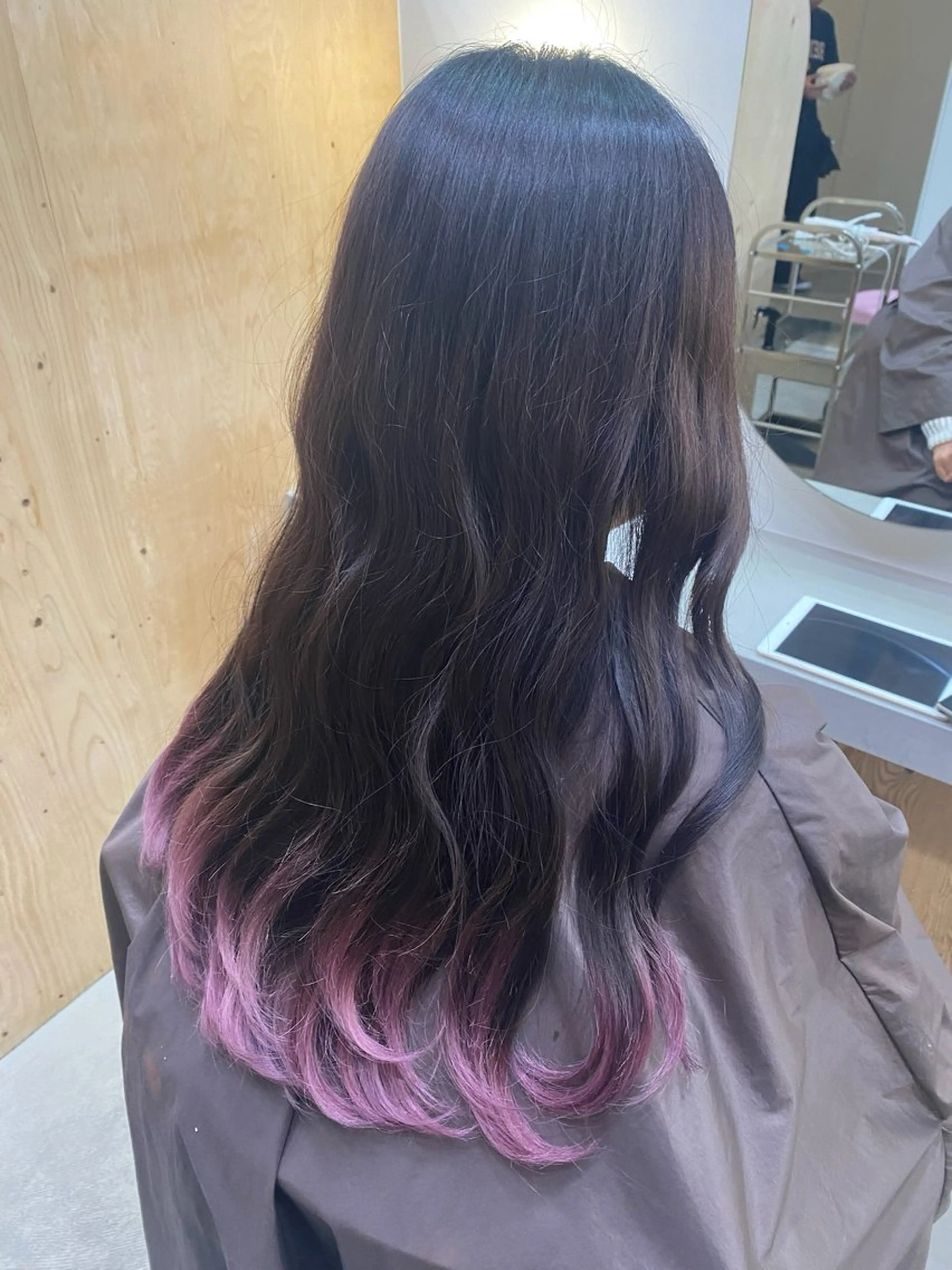 ロング カラー ブリーチ トリートメント ヘアカラー 海琉/ハイトーン/ 透明感カラー💛のヘアスタイル