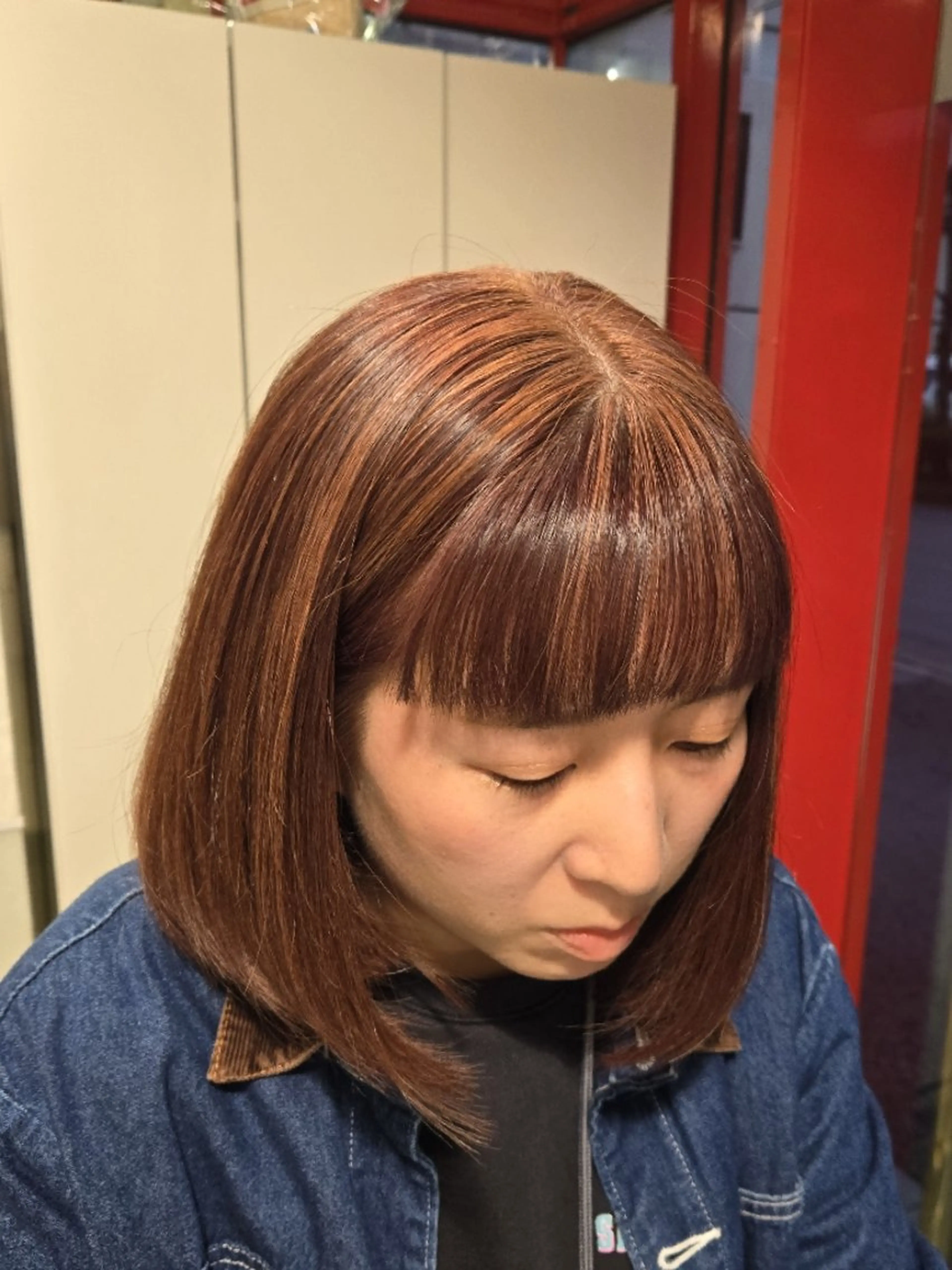 カラー ハイライトカラー ヘアカラー 遠藤 史秋のヘアスタイル