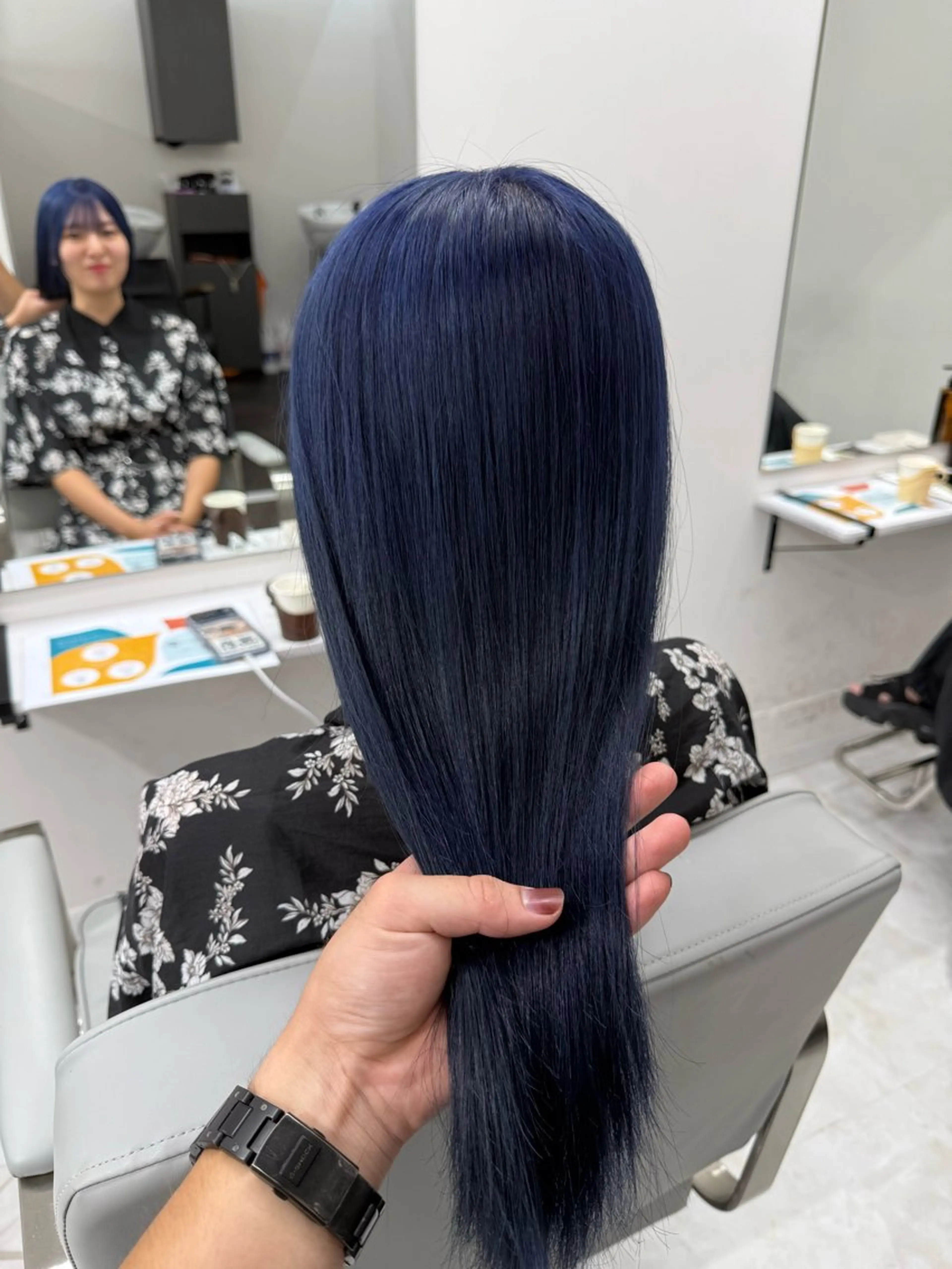 ロング カラー カット ヘアカラー トリートメント ヘアセット 【バレイヤージュ】 🔥メンズRYUTAのヘアスタイル