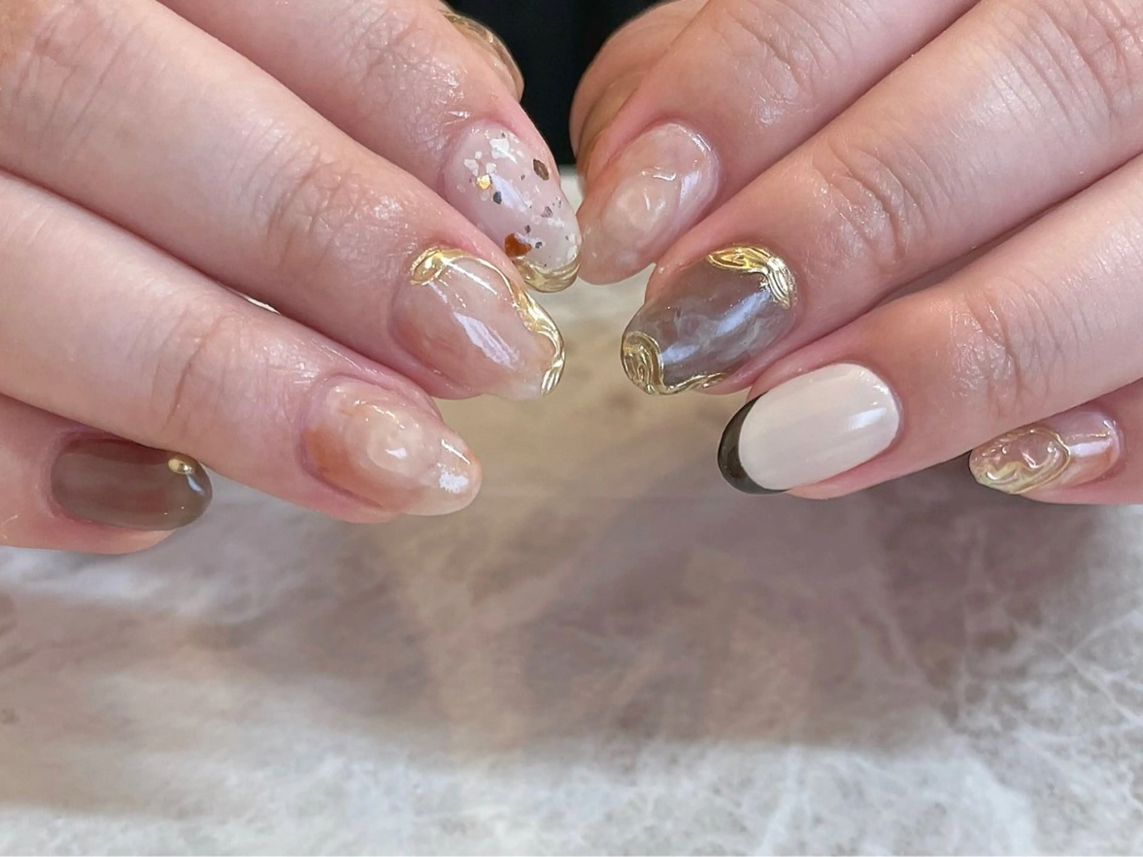 ネイル essence所属・pétit maakoのネイルデザイン