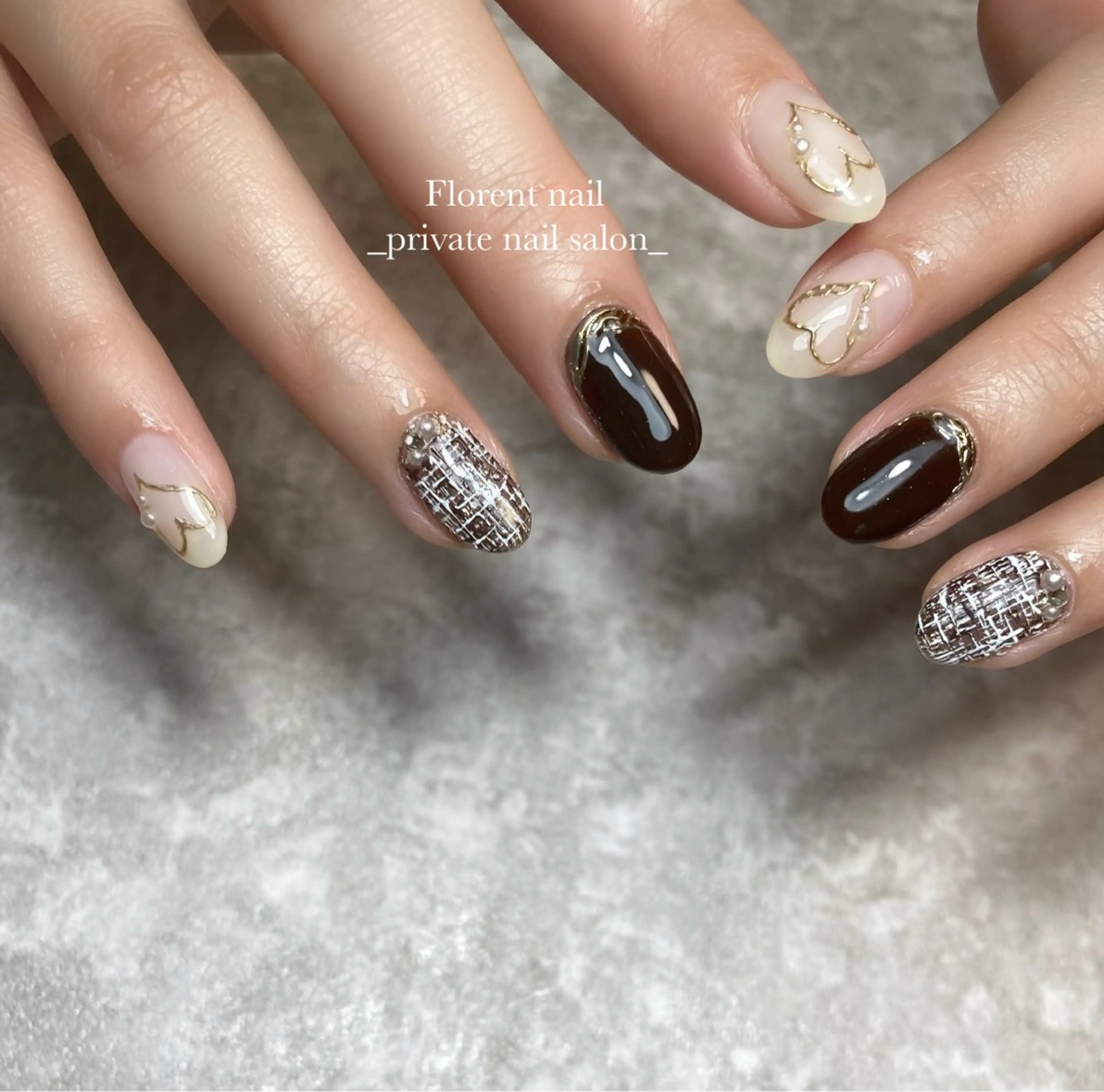 ネイル ハンドネイル florent nailのネイルデザイン