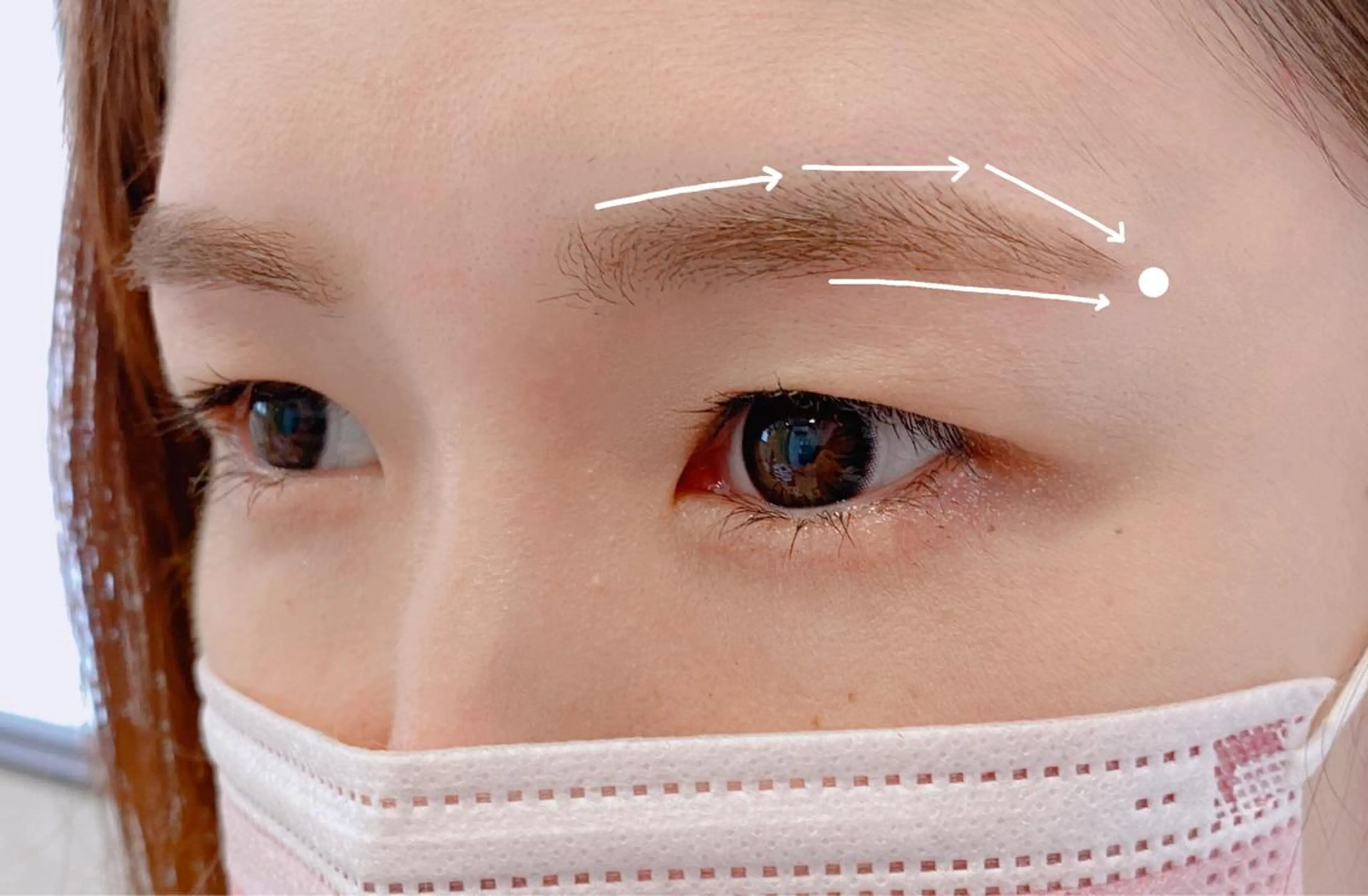 メンズ マツエク・マツパ 小幡 美穂子のマツエク・マツパデザイン