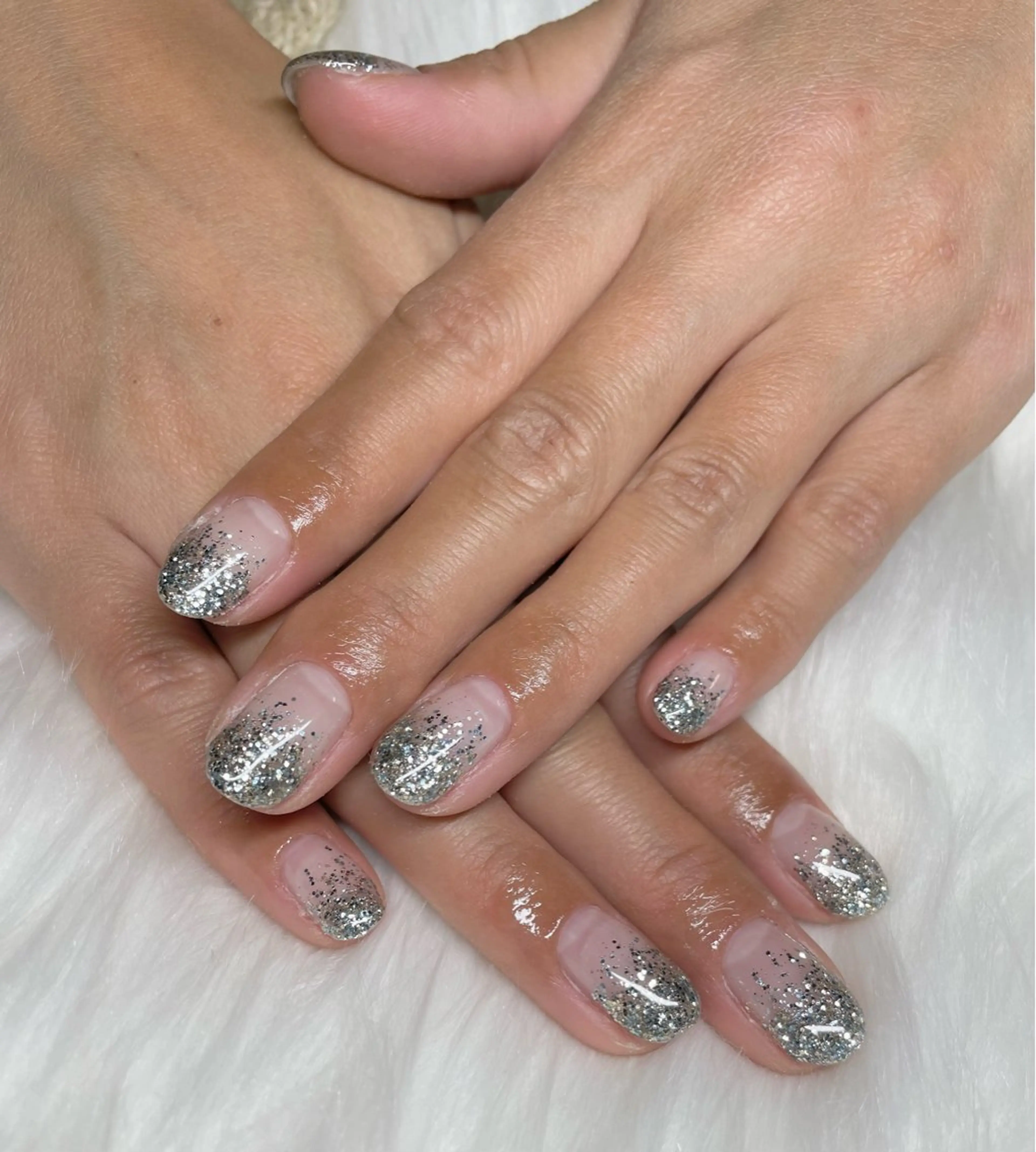 ネイル フットネイル フレンチネイル ジェルネイル グラデーション 韓国ネイル private salon fee所属・nail salon feeゆりかのネイルデザイン