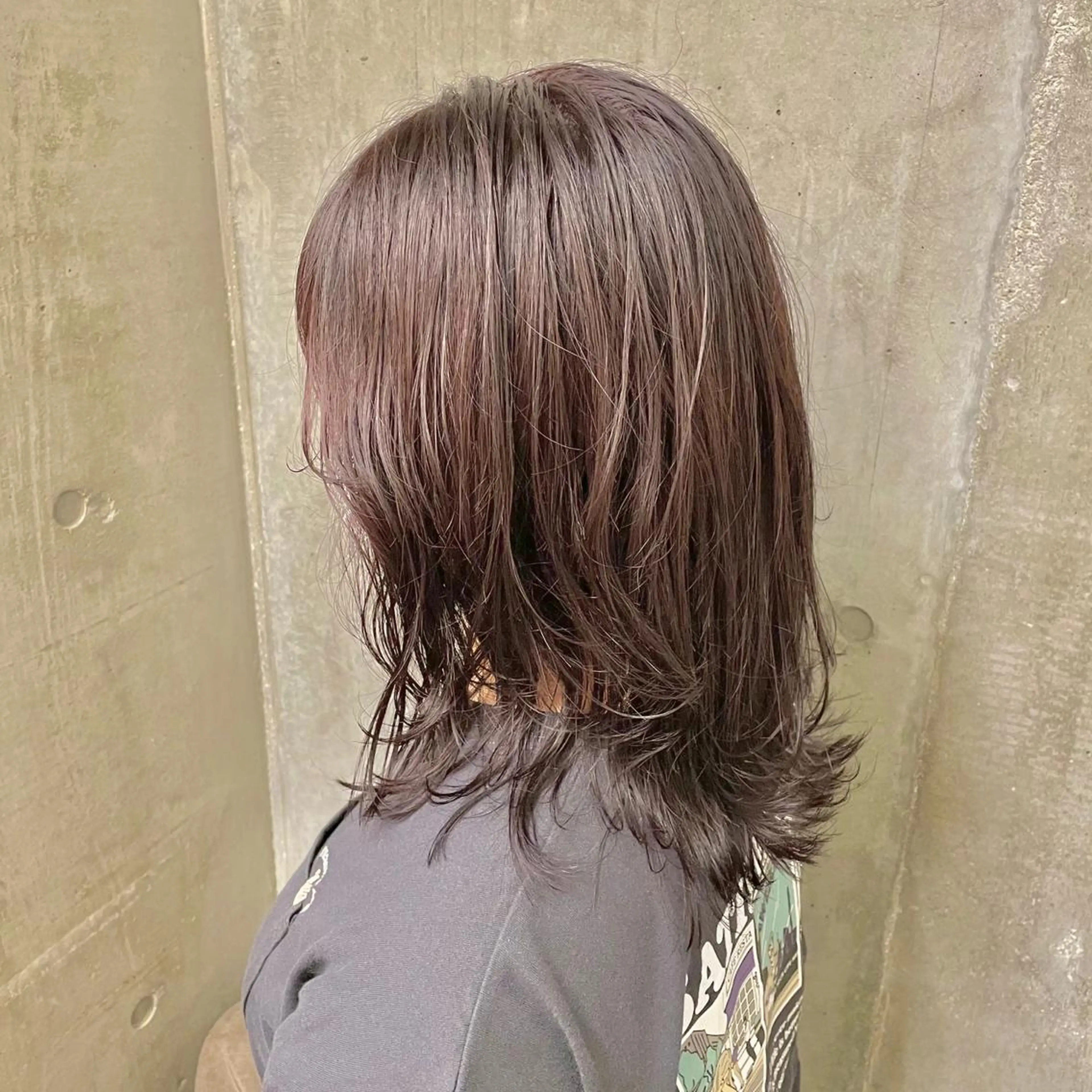 カラー ラベンダーカラー ラベンダーグレー 🫧BUBBLES 新所沢　かとうゆきのヘアスタイル