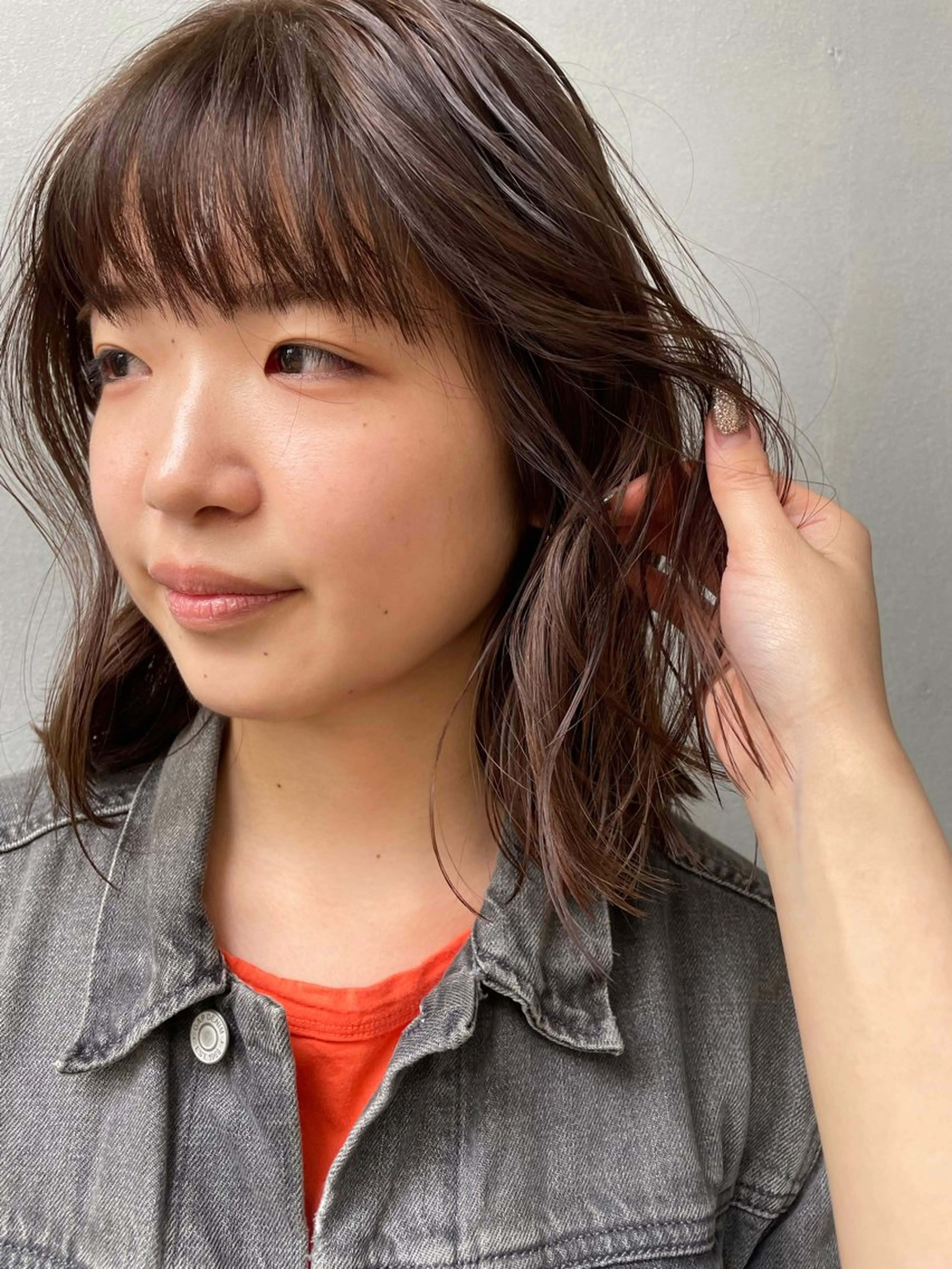 ヘアカラー ハナ🌼 梅田/ボブ/パーマのヘアスタイル