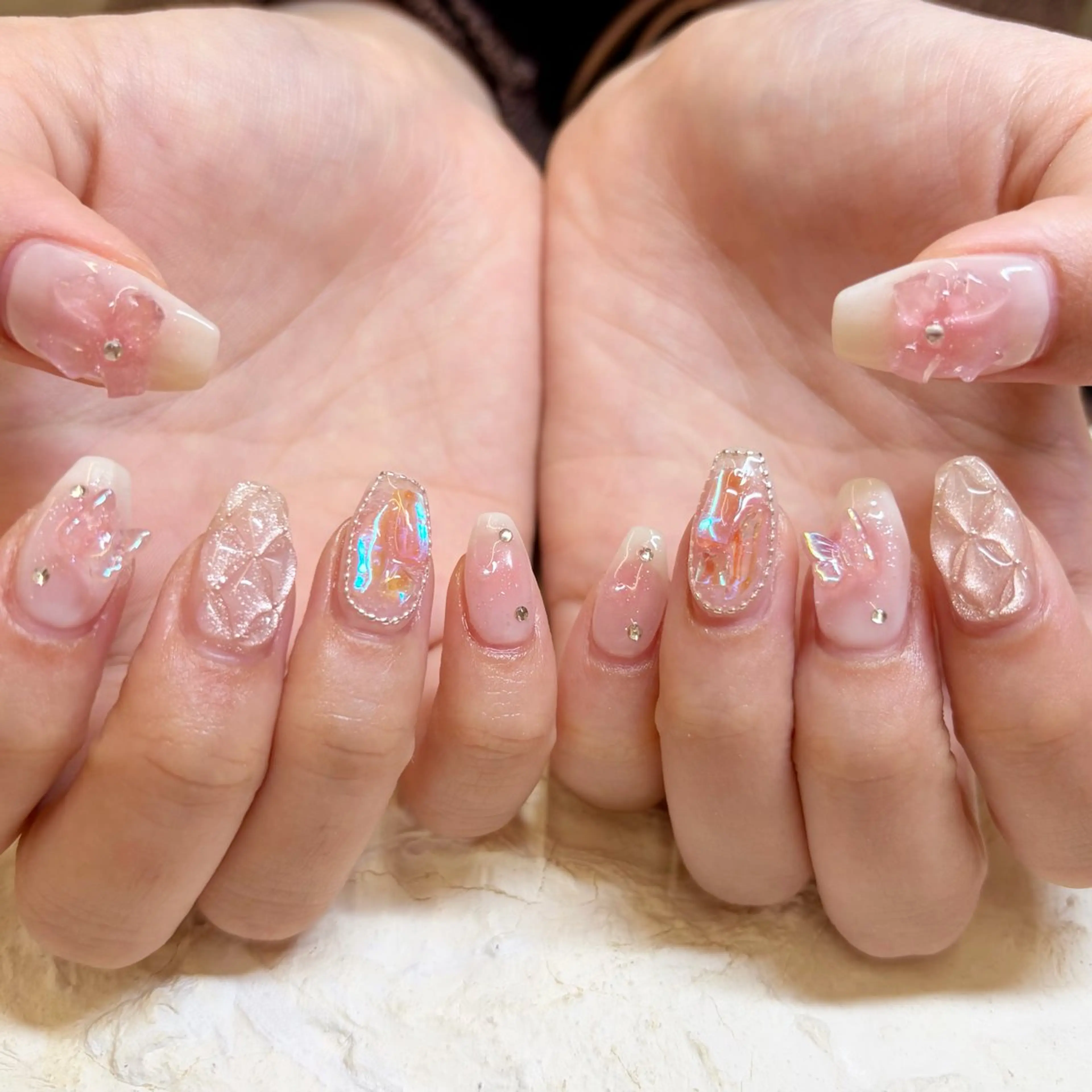 ネイル ハンドネイル ෆYura Nailෆのネイルデザイン